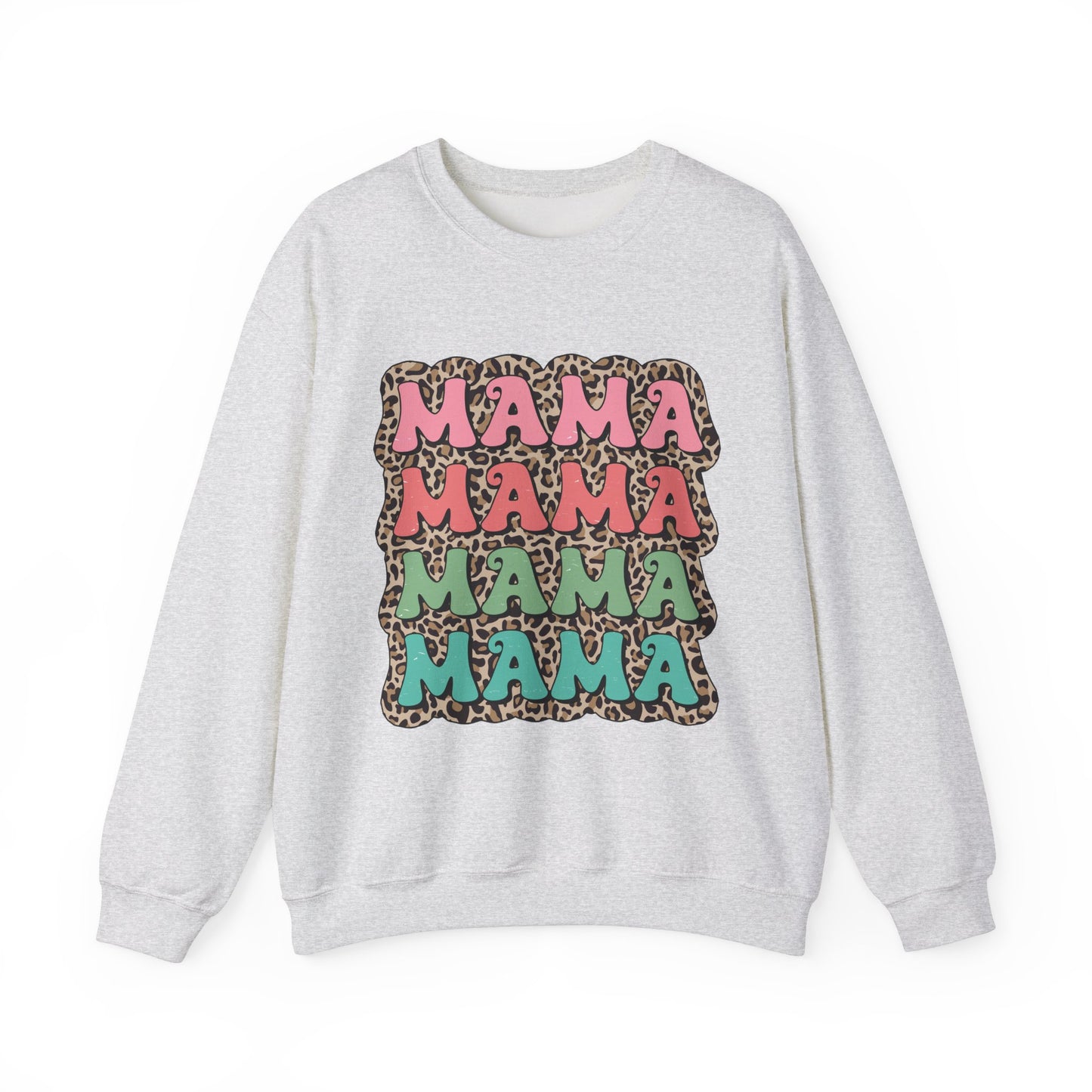 Mama Graphic Crewneck Sweatshirt - Stylish and Cozy for Moms