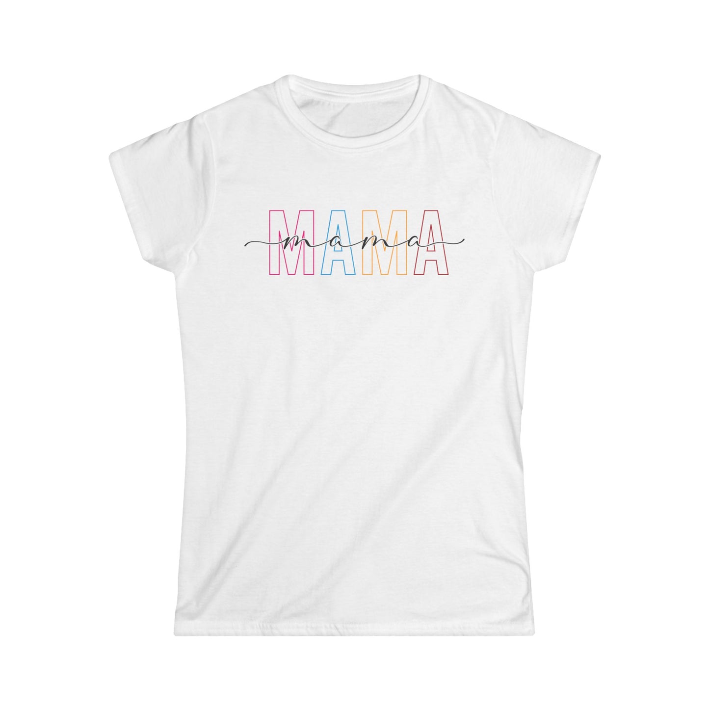 Mama Softstyle Tee - Stylish Women's T-Shirt for Moms