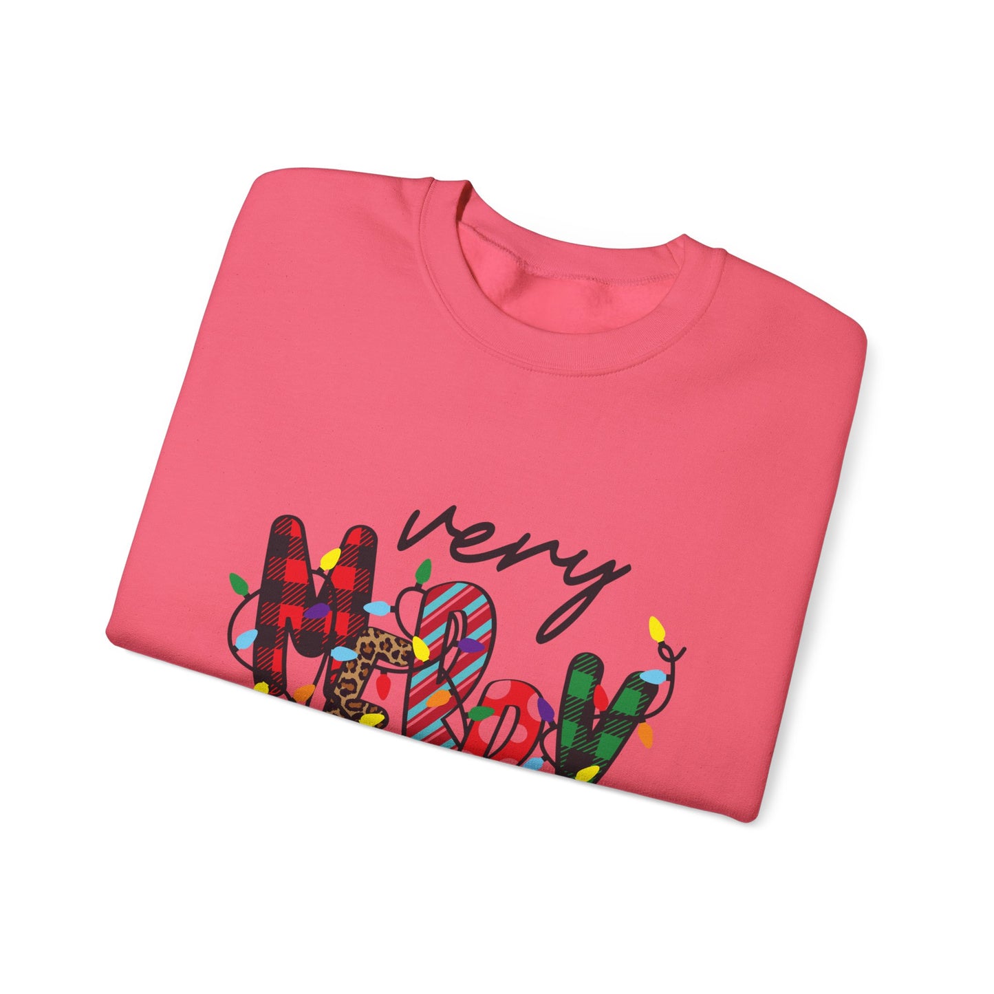 Very Merry Mama Sweatshirt | Christmas Mom Holiday Crewneck