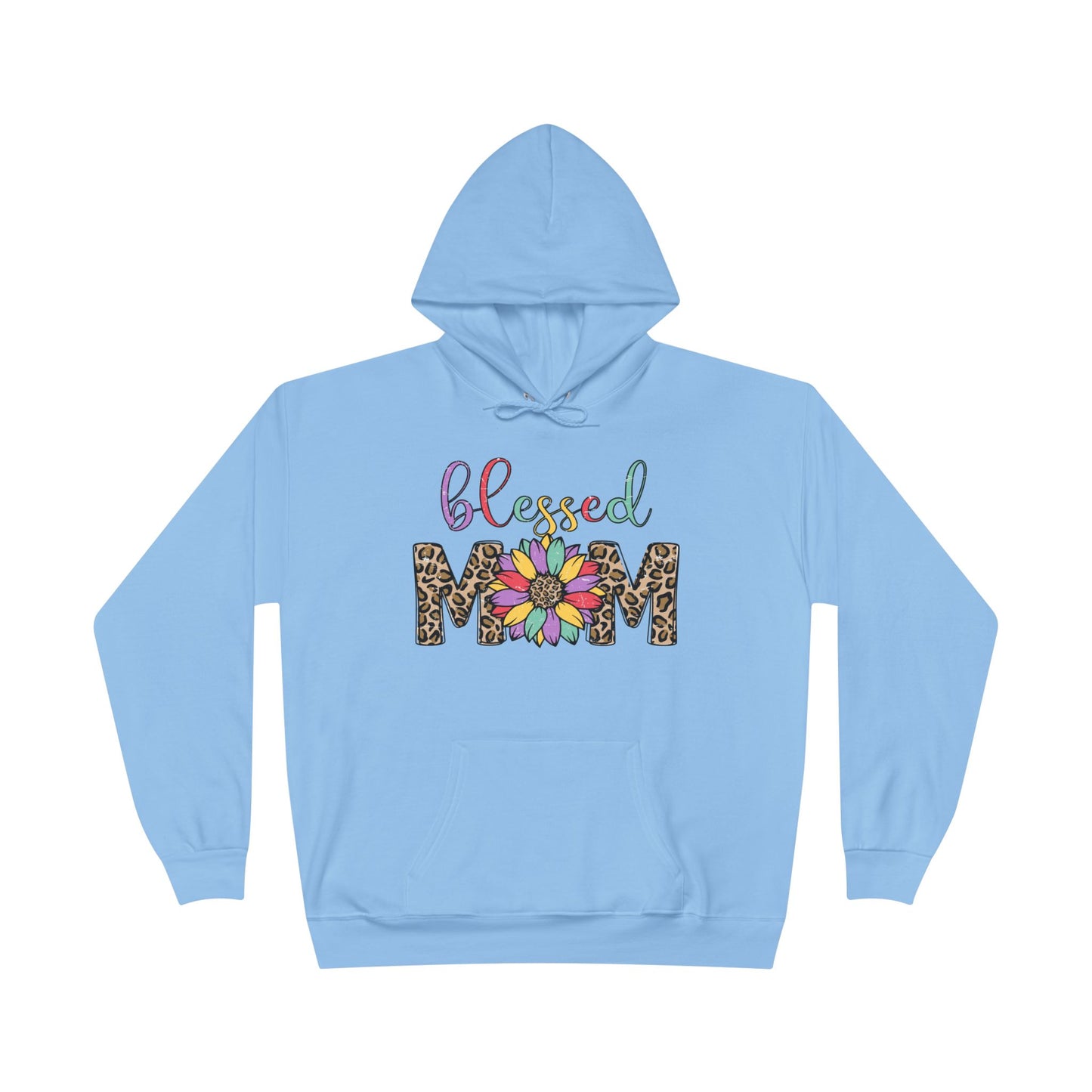 Blessed Mom Eco-Friendly Pullover Hoodie