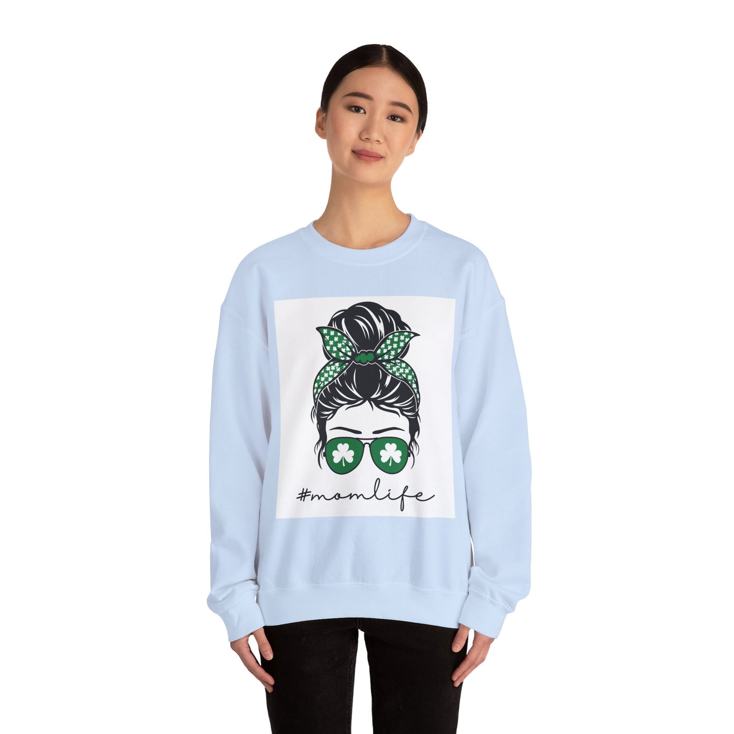 St. Patrick's Day #MomLife Sweatshirt