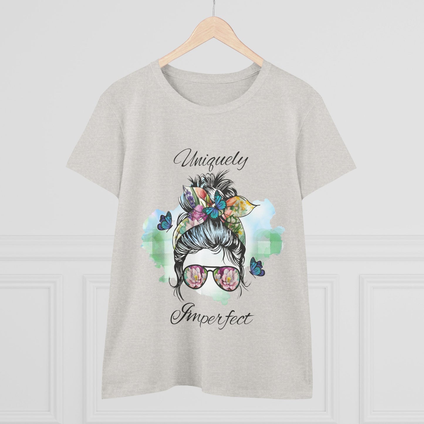 Women&#039;s Uniquely Imperfect Graphic Tee - Midweight Cotton Shirt