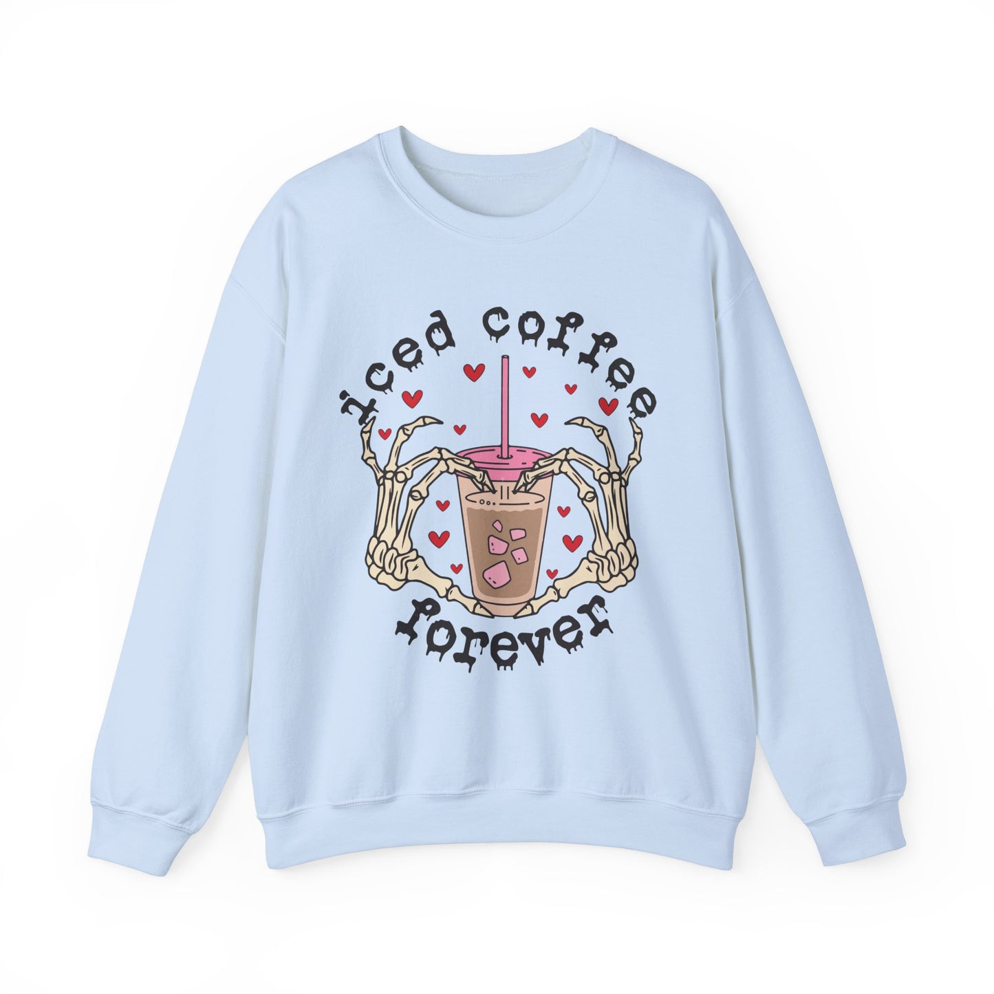 Iced Coffee Forever Unisex Crewneck Sweatshirt