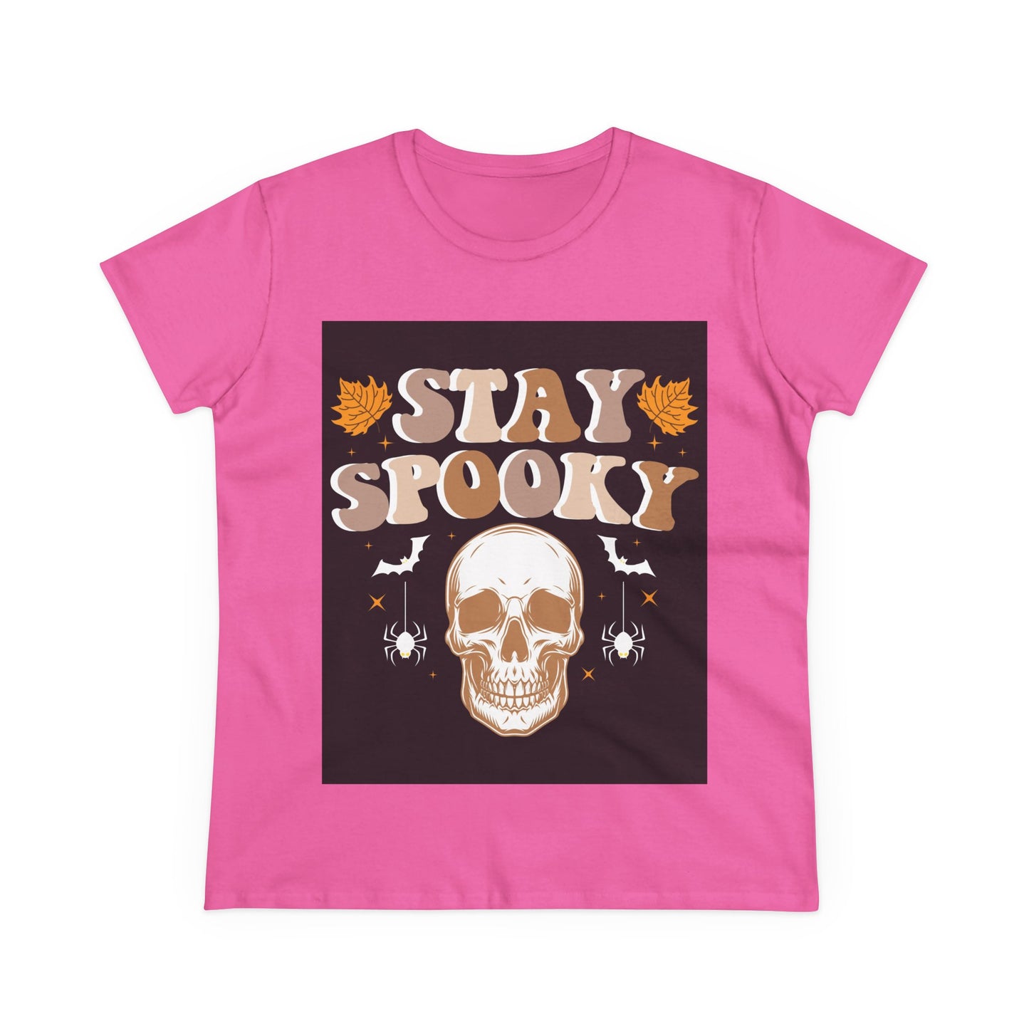 Stay Spooky Women's Tee - Halloween Shirt, Fall Fashion, Graphic Tee for Women, Casual Halloween, Spooky Season Outfit