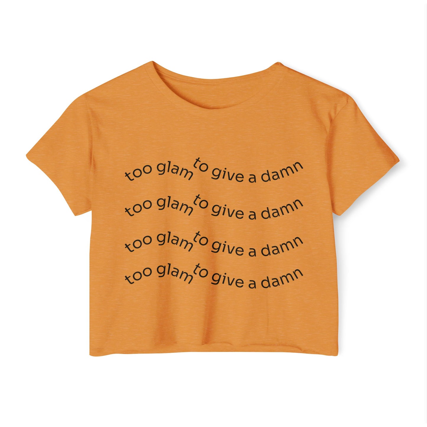 Chic Festival Crop Top, Women's Graphic Tee, Casual Summer Top, Trendy Clubwear, Gift for Her, Festival Fashion