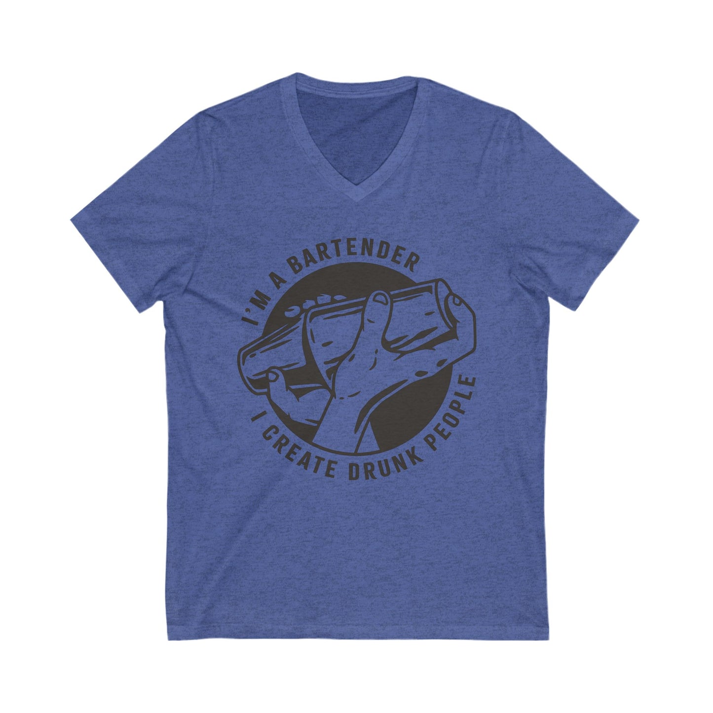 I'm A Bartender Unisex V-Neck Tee | Fun Shirt for Bartenders, Gifts for Cocktail Lovers, Alcohol Humor Tee, Drinking Celebration [...]