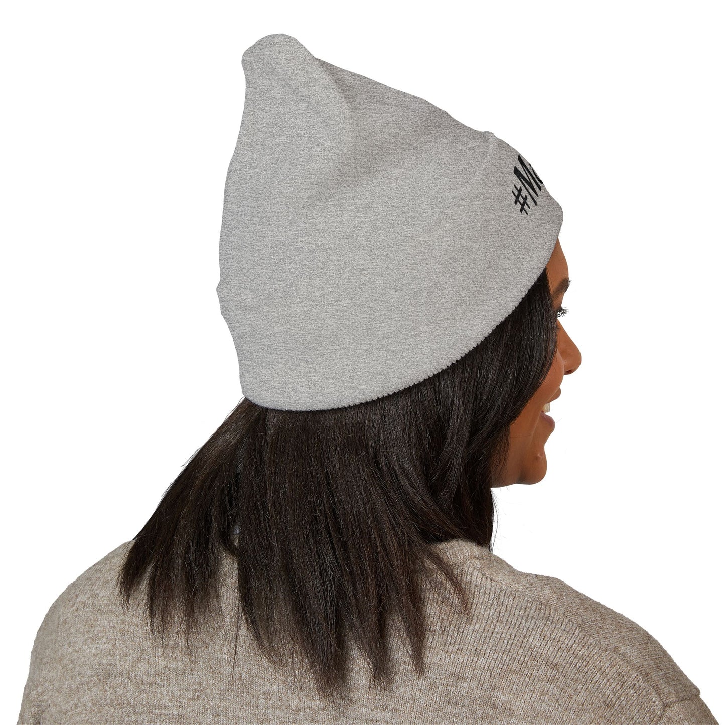 #Mom Life Beanie | Cuffed Embroidered Beanie