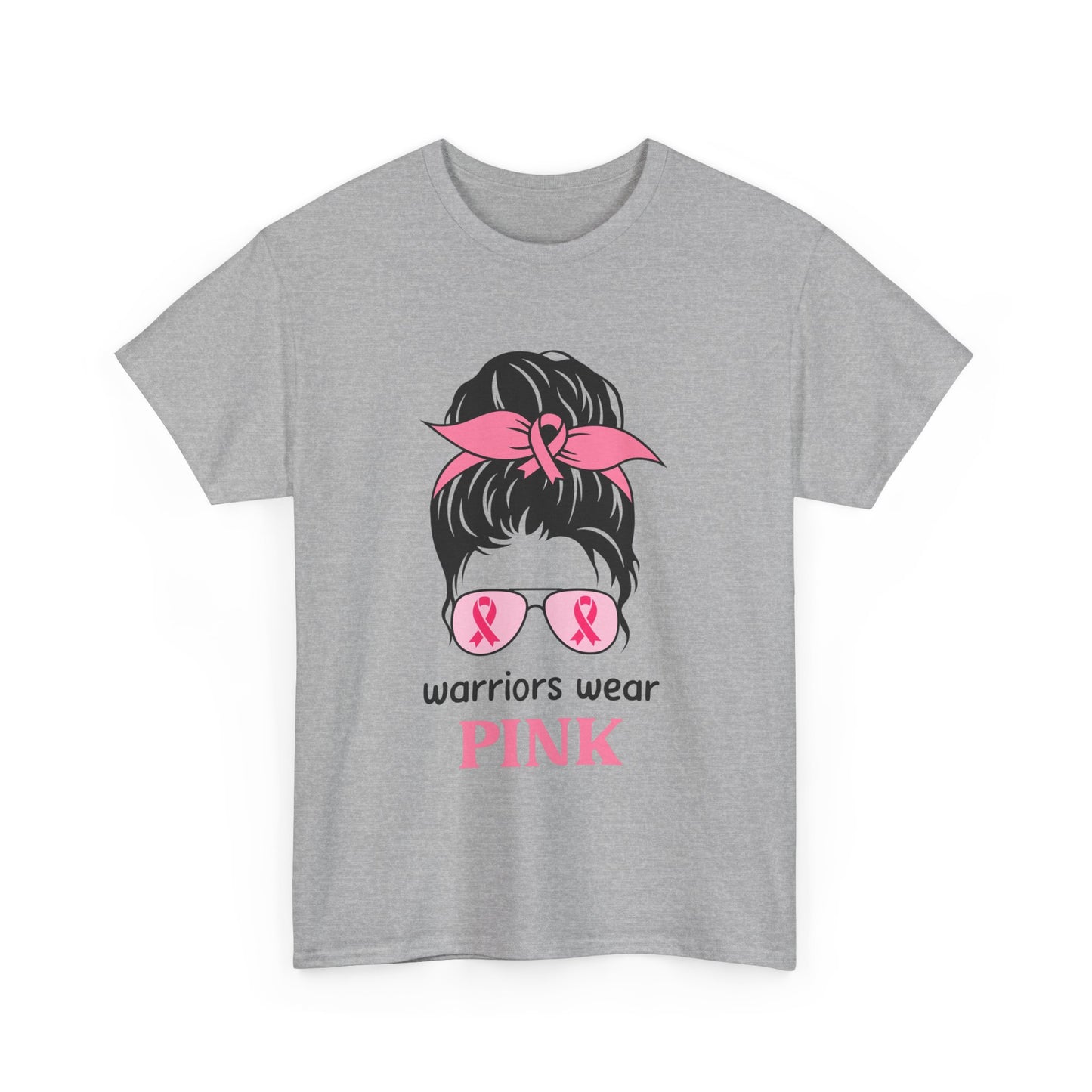 Breast Cancer Awareness Unisex Tee - "Warriors Wear Pink"