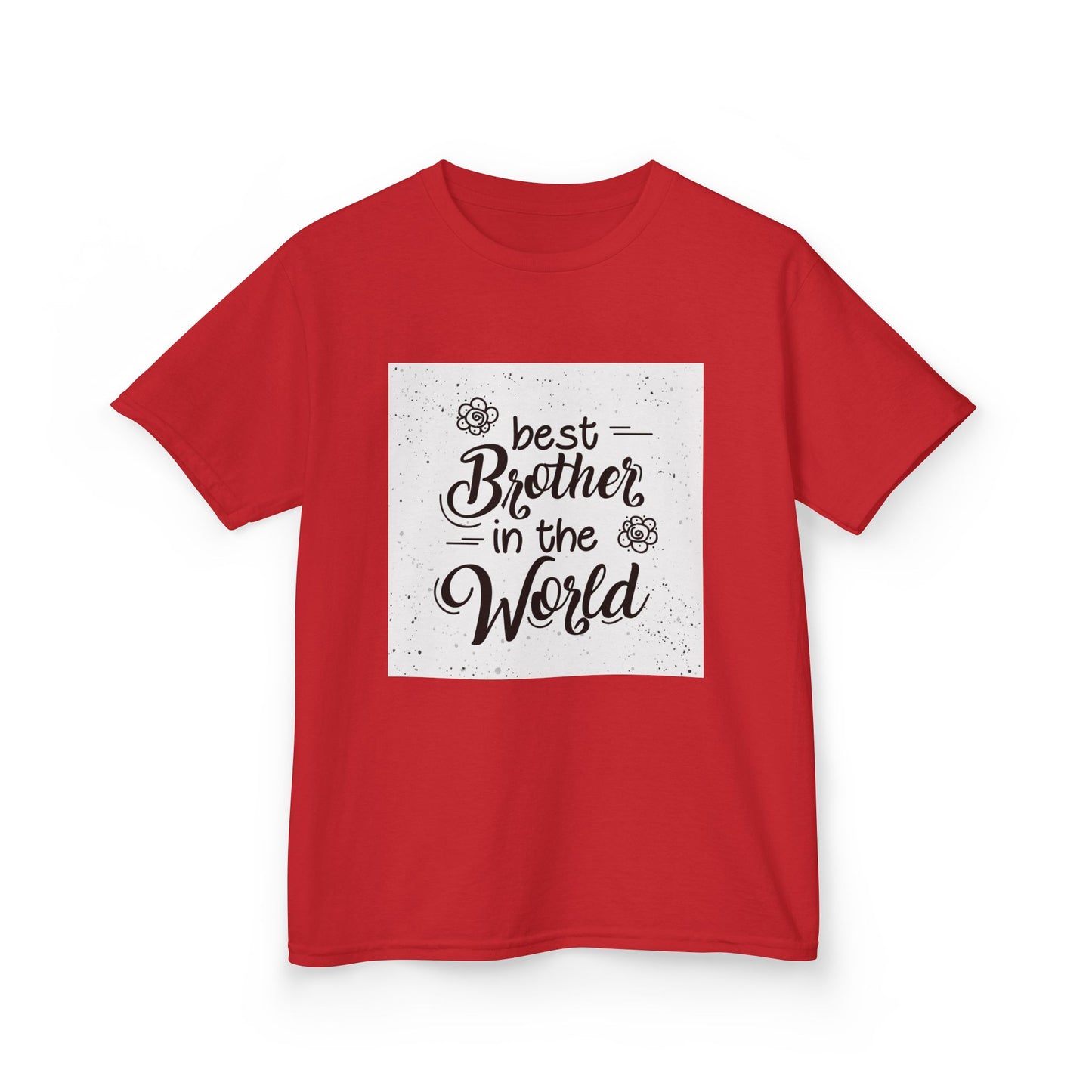 Best Brother Heavy Cotton Kids Tee - Perfect Gift for Siblings