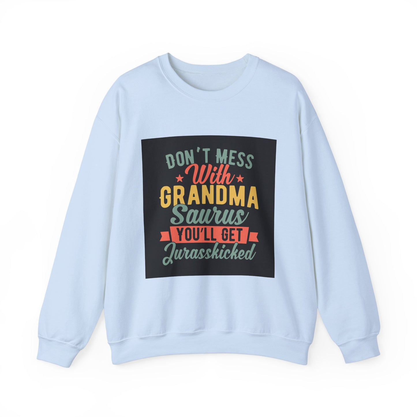 Funny Grandma Saurus Crewneck Sweatshirt