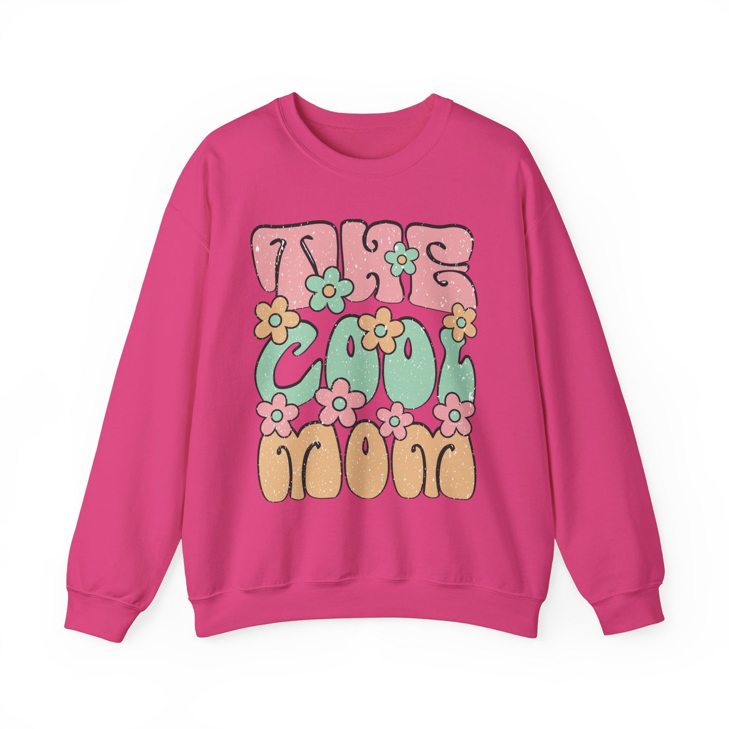 The Cool Mood Floral Graphic Unisex Crewneck Sweatshirt