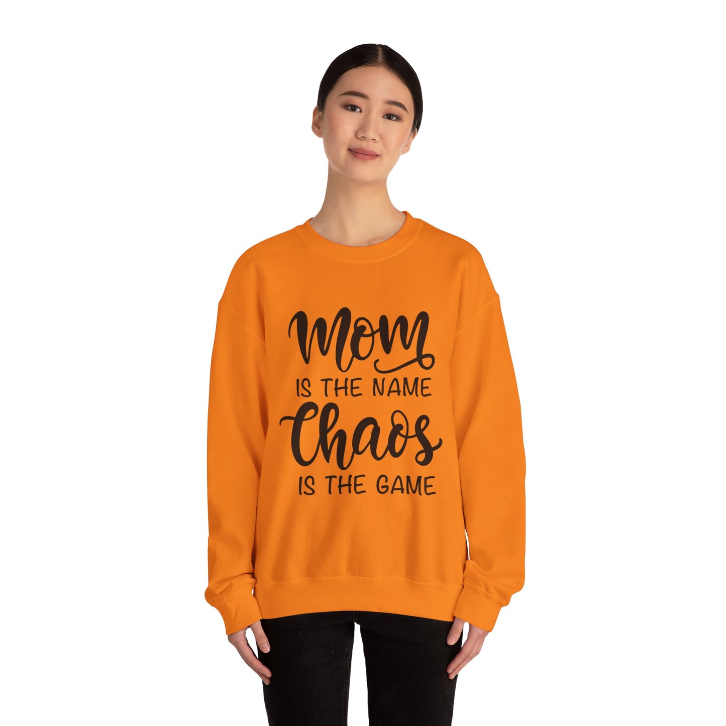 Mom Chaos Game Crewneck Sweatshirt - Perfect Gift for Moms