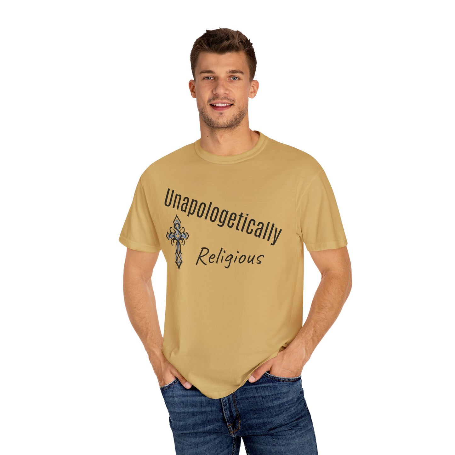 Unapologetically Religious T-Shirt, Faith-Based Tee, Spiritual Wear, Christian Apparel, Gift for Believers, Inspirational Clothing