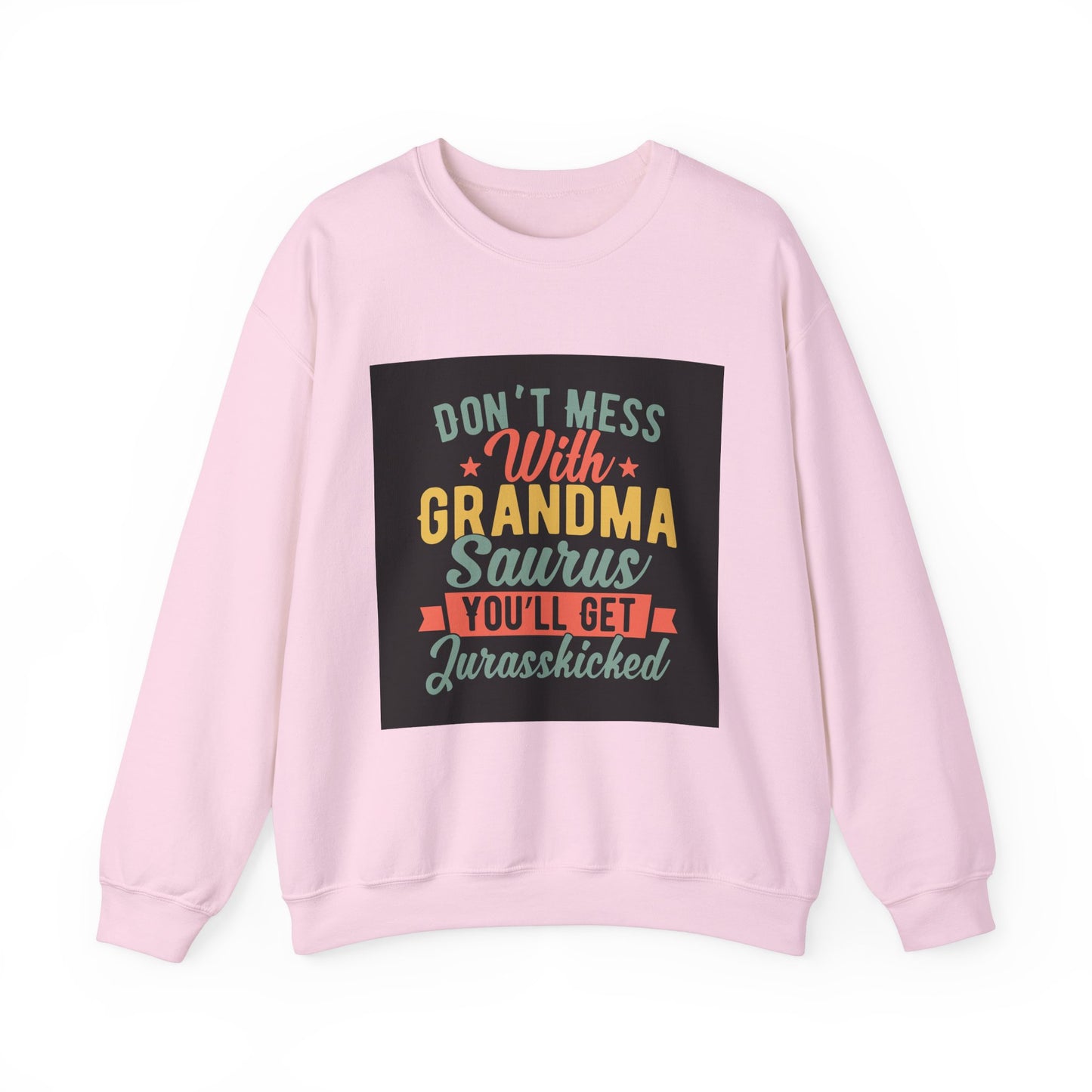 Funny Grandma Saurus Crewneck Sweatshirt