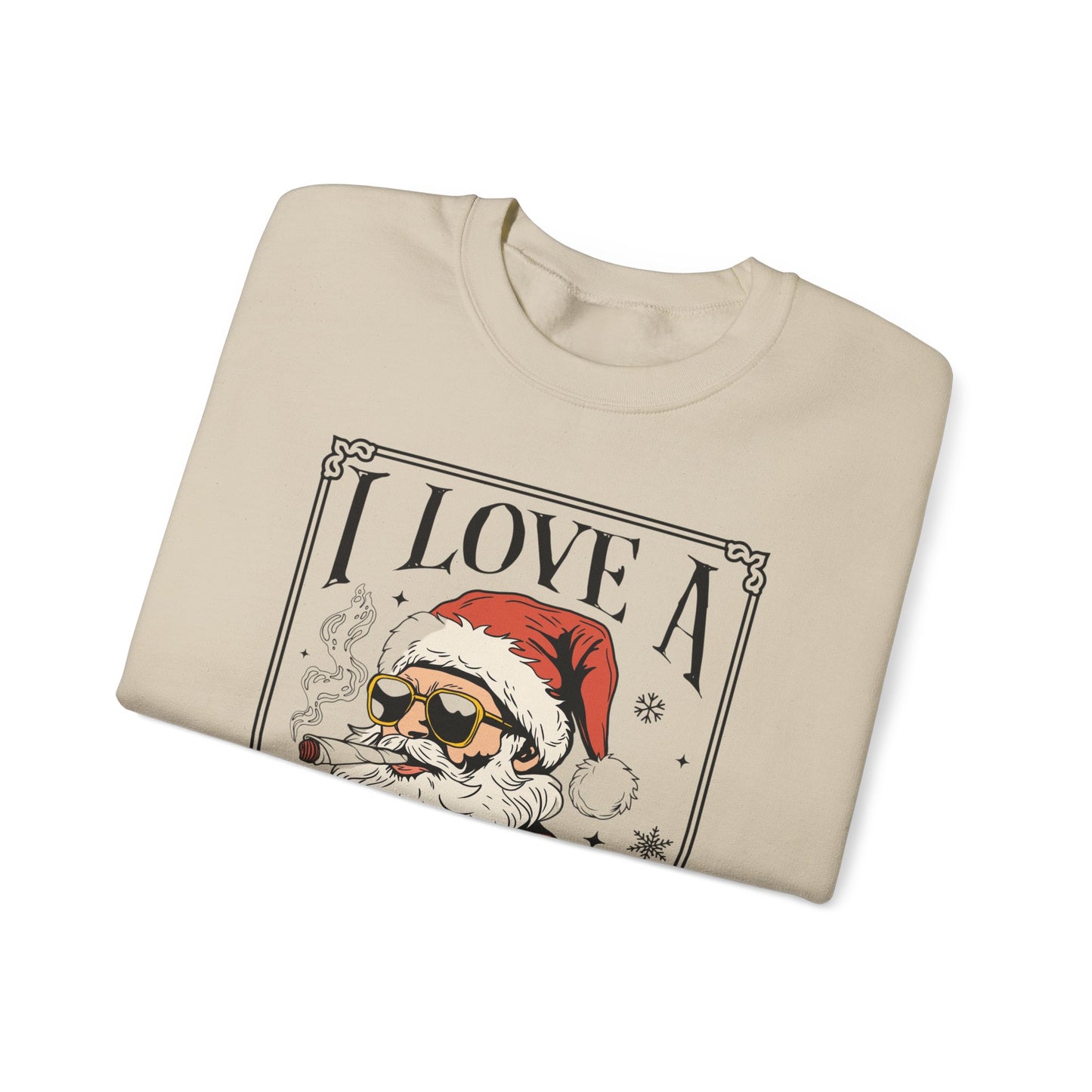 Sweatshirt - Cozy Holiday Crewneck, Christmas Gift, Unisex Pullover, Santa Vibes, Festive Apparel, Christmas, gift for her