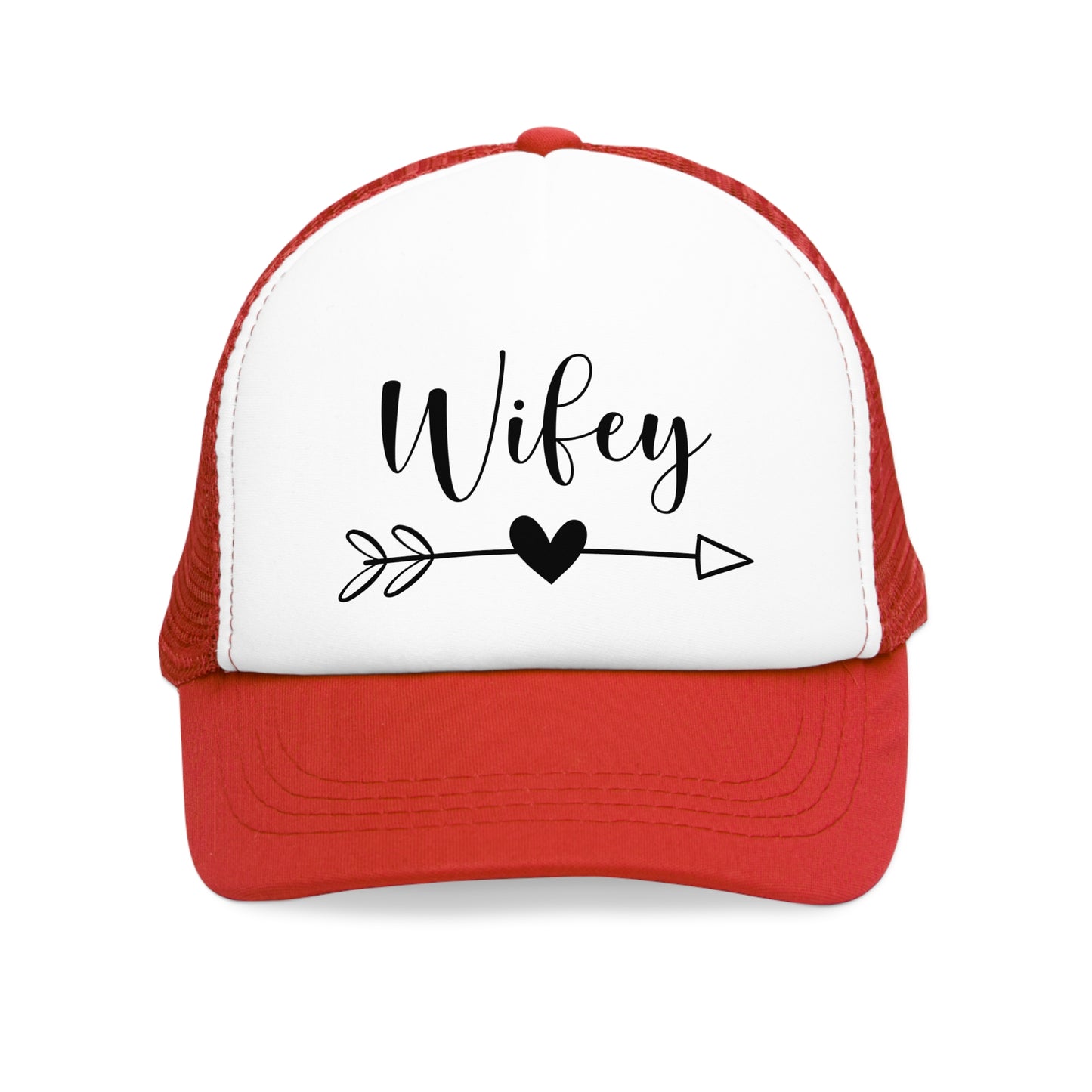 Wifey Mesh Cap - Fun Accessory for Newlyweds, Cute Gift for Bridal Showers, Wedding Gifts, Everyday Wear, Stylish Summer Hat