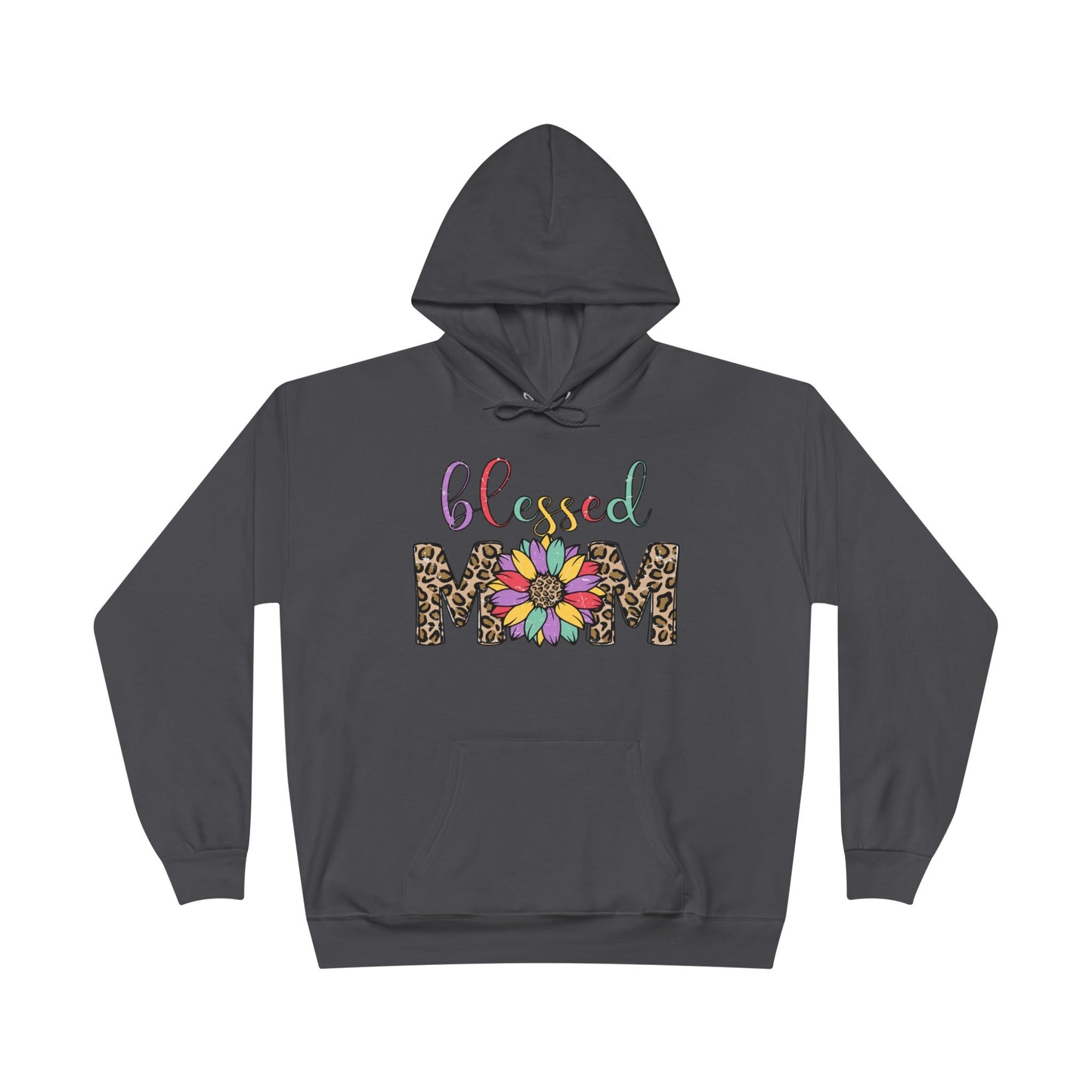 Blessed Mom Eco-Friendly Pullover Hoodie