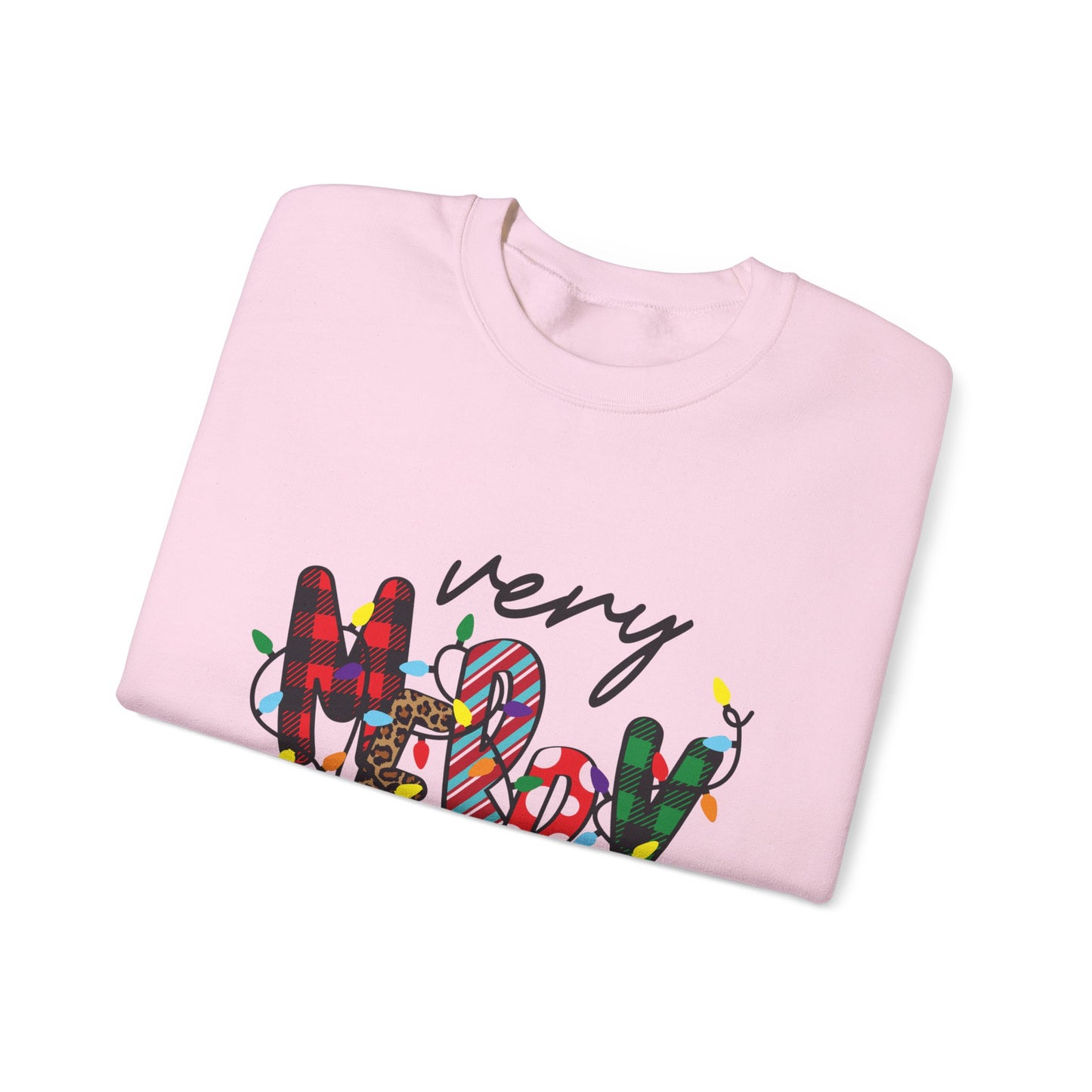 Very Merry Mama Sweatshirt | Christmas Mom Holiday Crewneck