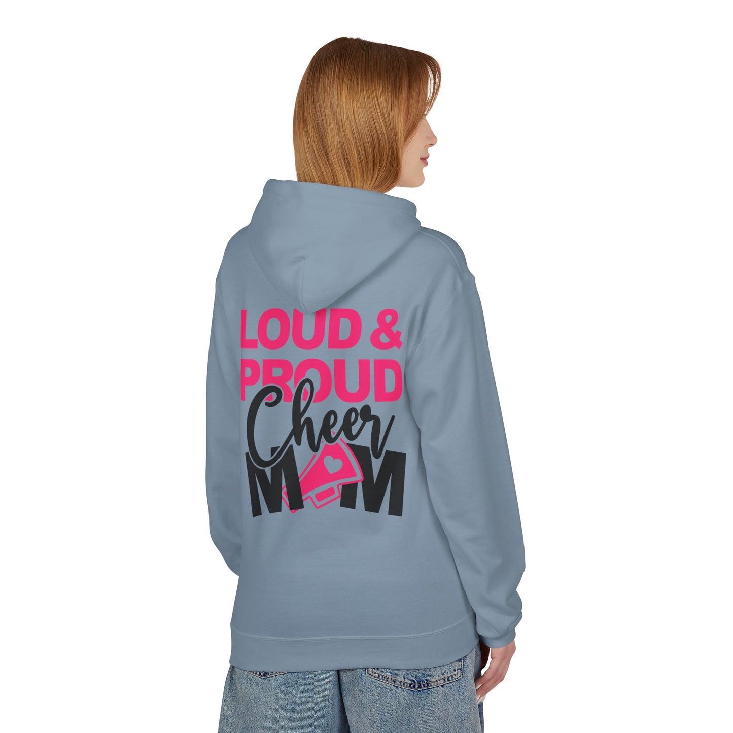 Cheer Mom Hoodie - Loud & Proud Cheerleading Sweatshirt, Gift for Cheer Parents, Comfortable Sportswear, Perfect for Game Days, Cheer [...]