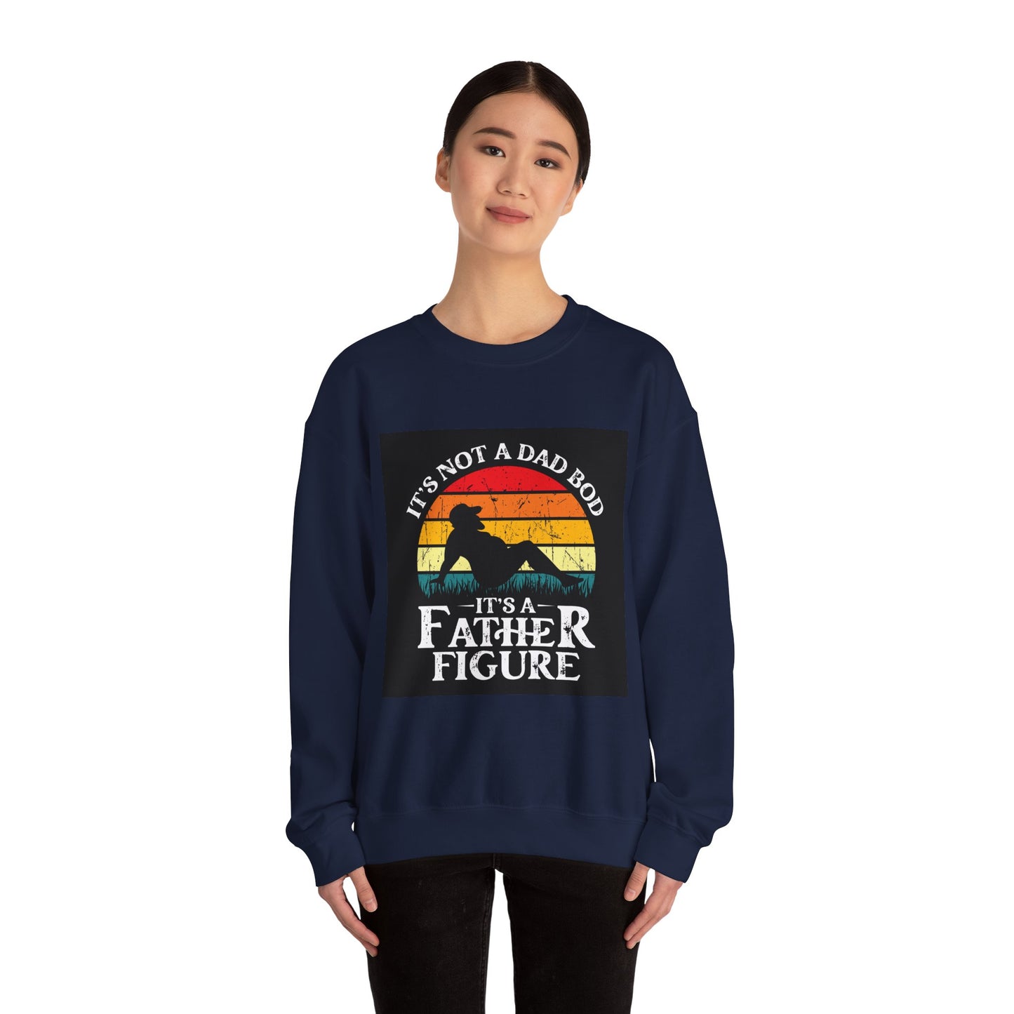 Father Figure Crewneck Sweatshirt - Perfect Gift for Dads