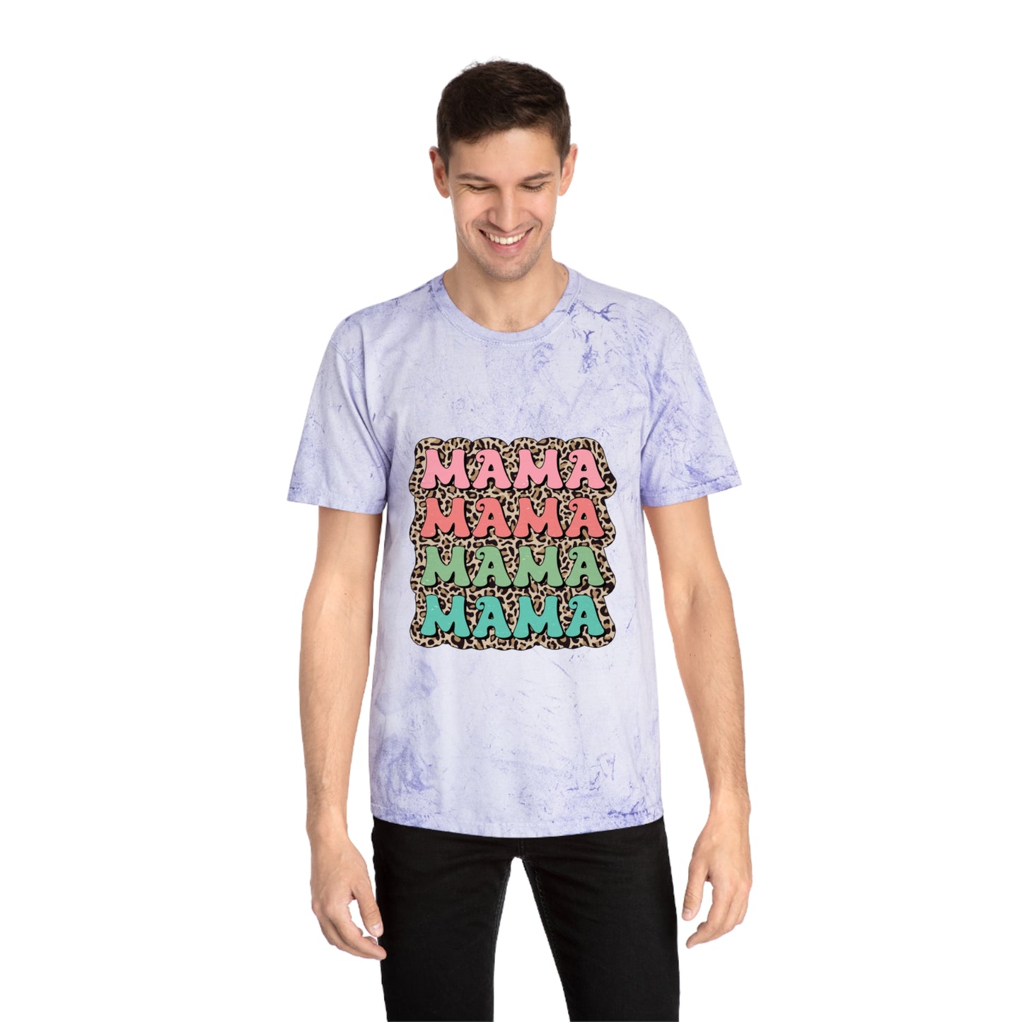 Color Blast Mama T-Shirt - Fun & Trendy Unisex Tee for Moms