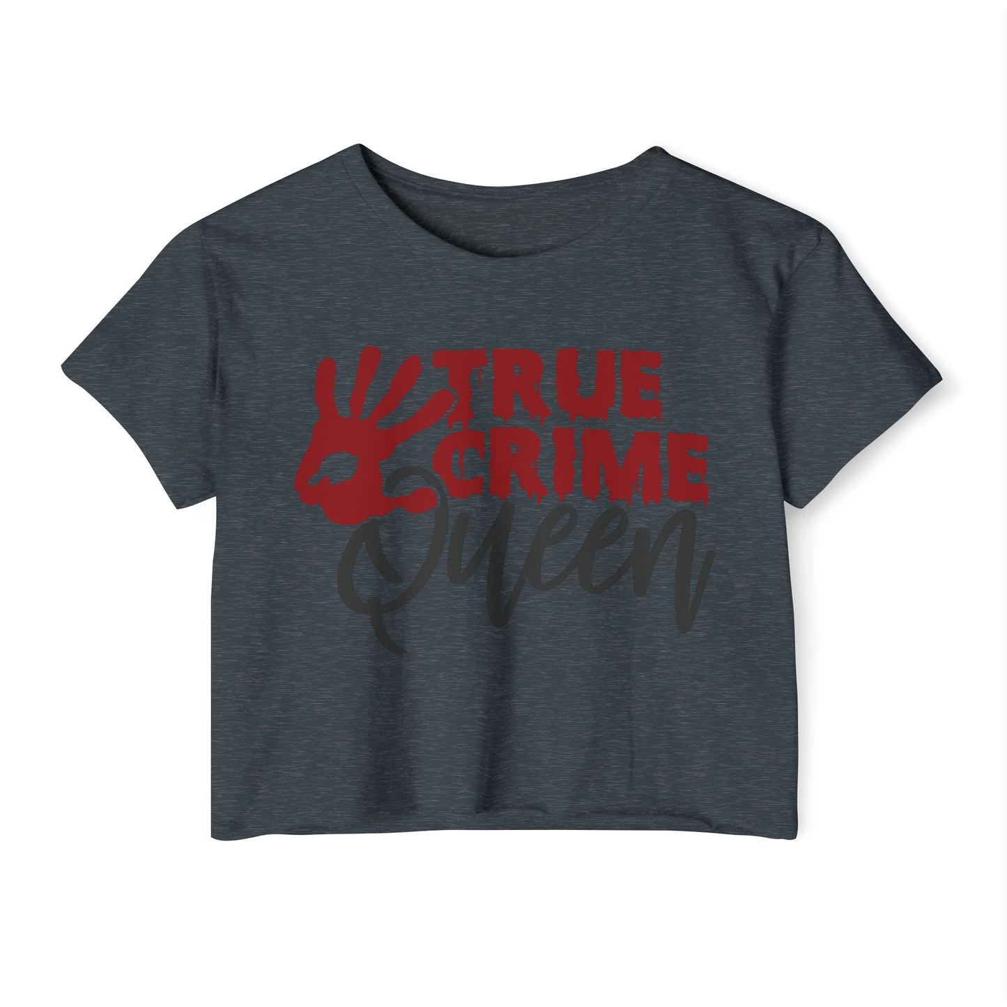 Cropped Festival T-Shirt: True Crime
