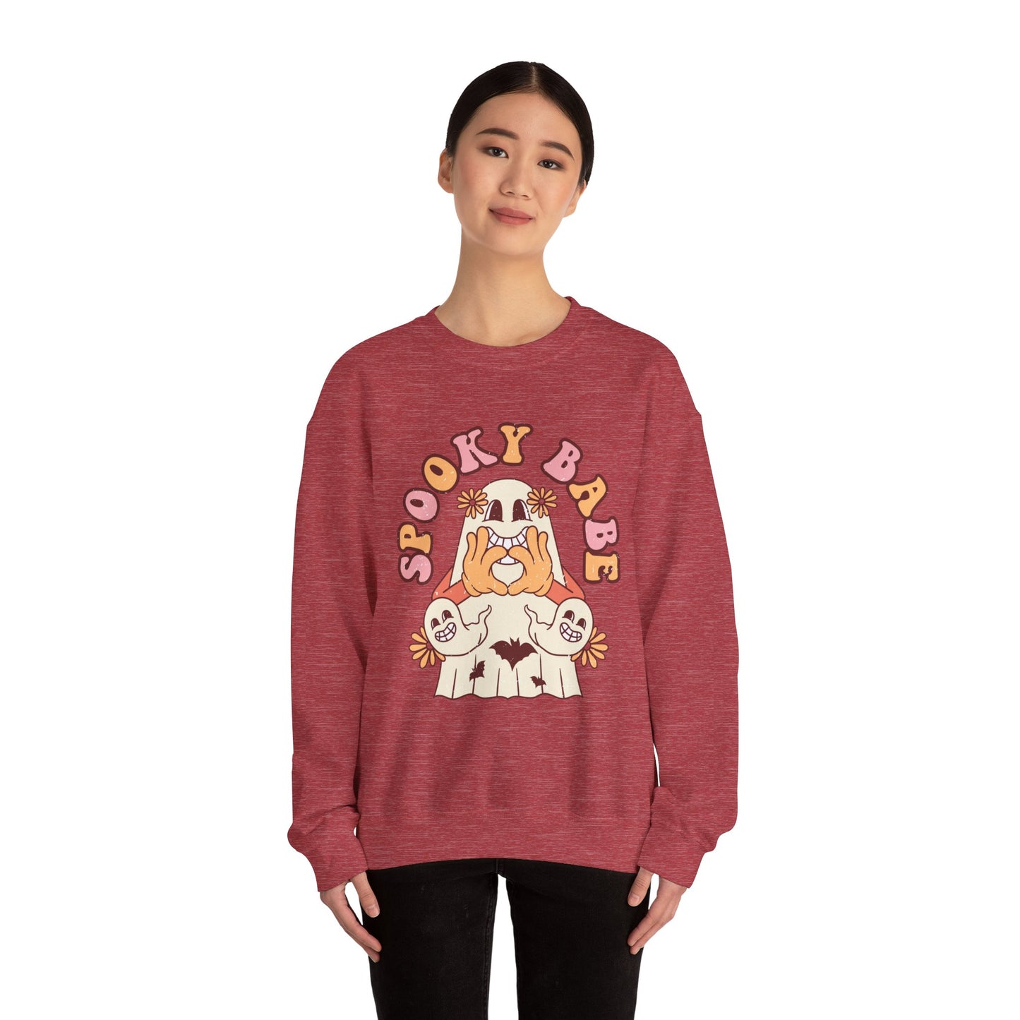 Spooky Babe Crewneck Sweatshirt - Comfy Halloween Apparel, Unisex Gift, Fall Fashion, Cozy Sweater for All Occasions, Perfect for [...]