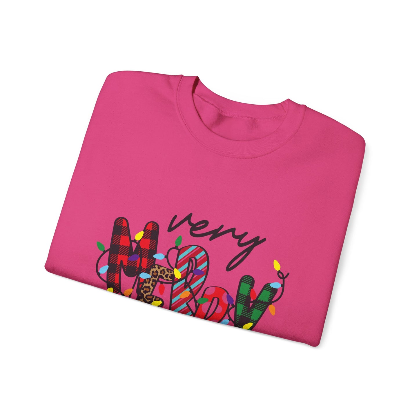 Very Merry Mama Sweatshirt | Christmas Mom Holiday Crewneck