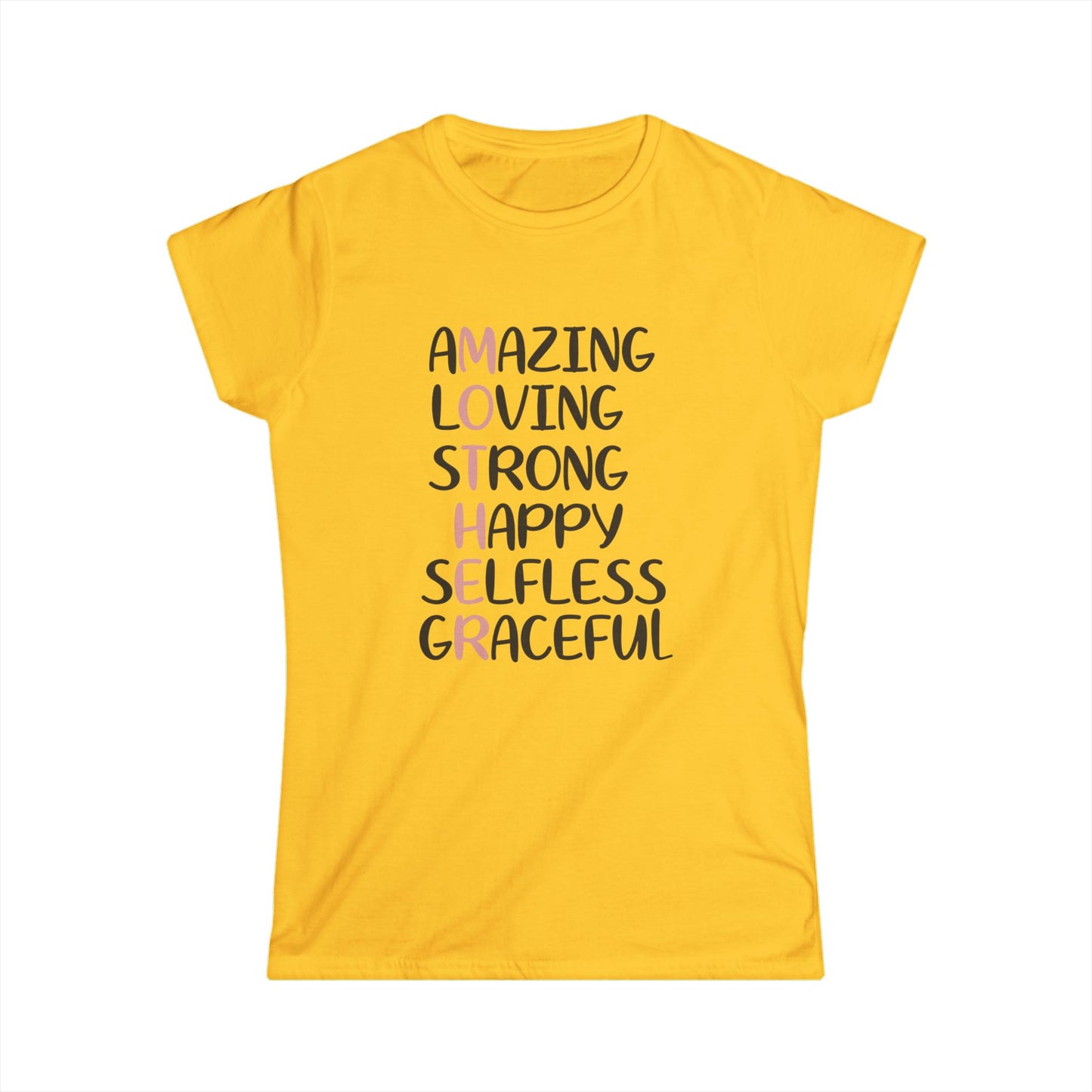 Inspirational Women&#039;s Softstyle Tee - ALOHA Message