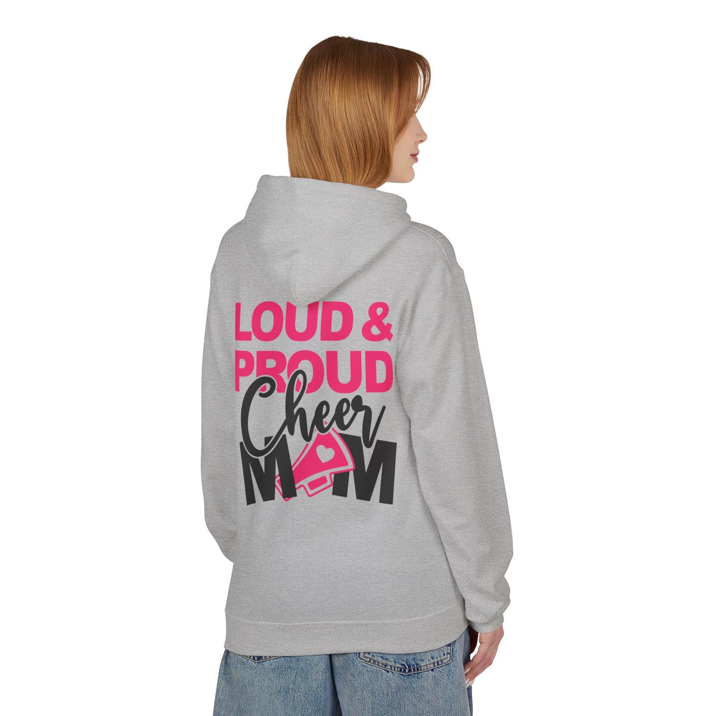 Cheer Mom Hoodie - Loud & Proud Cheerleading Sweatshirt, Gift for Cheer Parents, Comfortable Sportswear, Perfect for Game Days, Cheer [...]