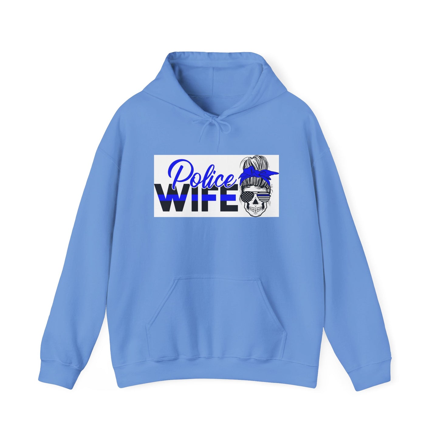 Police Wife Hooded Sweatshirt - Unisex Heavy Blend™