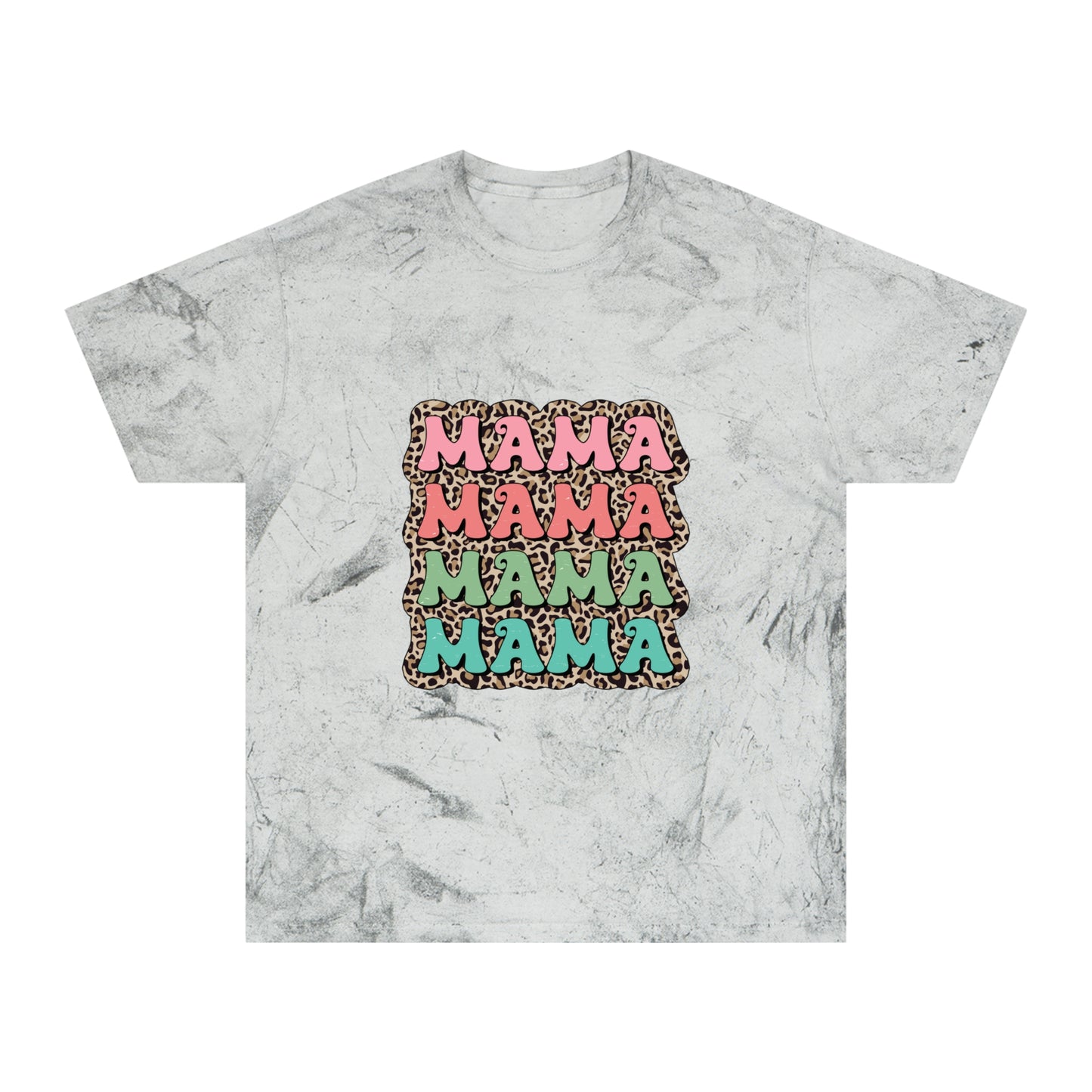 Color Blast Mama T-Shirt - Fun & Trendy Unisex Tee for Moms