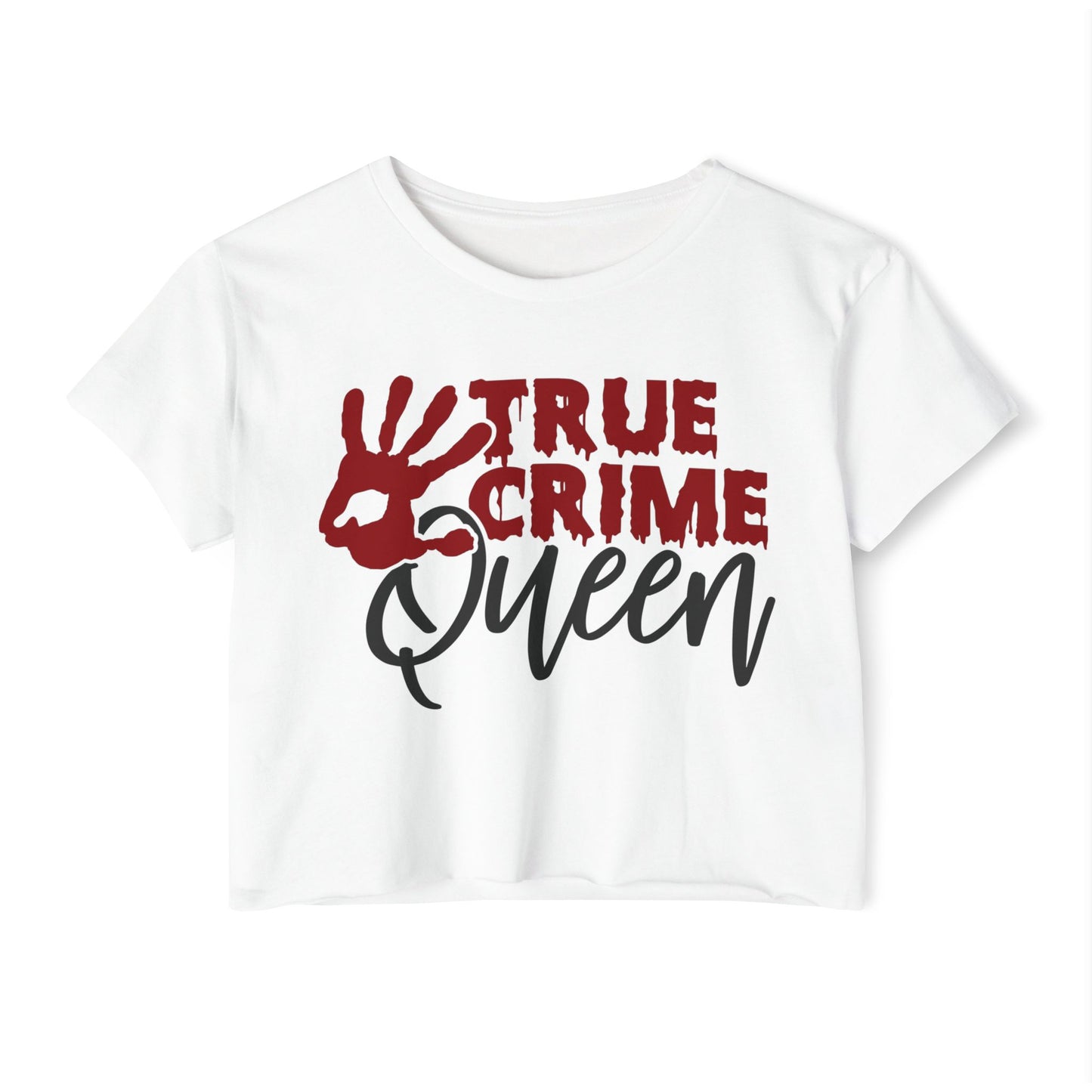 Cropped Festival T-Shirt: True Crime