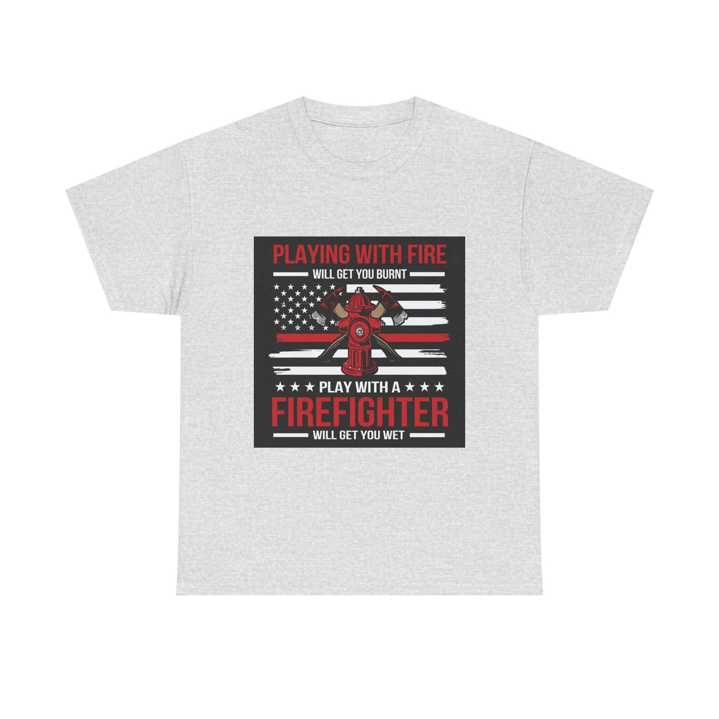 Firefighter Humor Unisex Heavy Cotton Tee | Perfect Gift for Firefighters