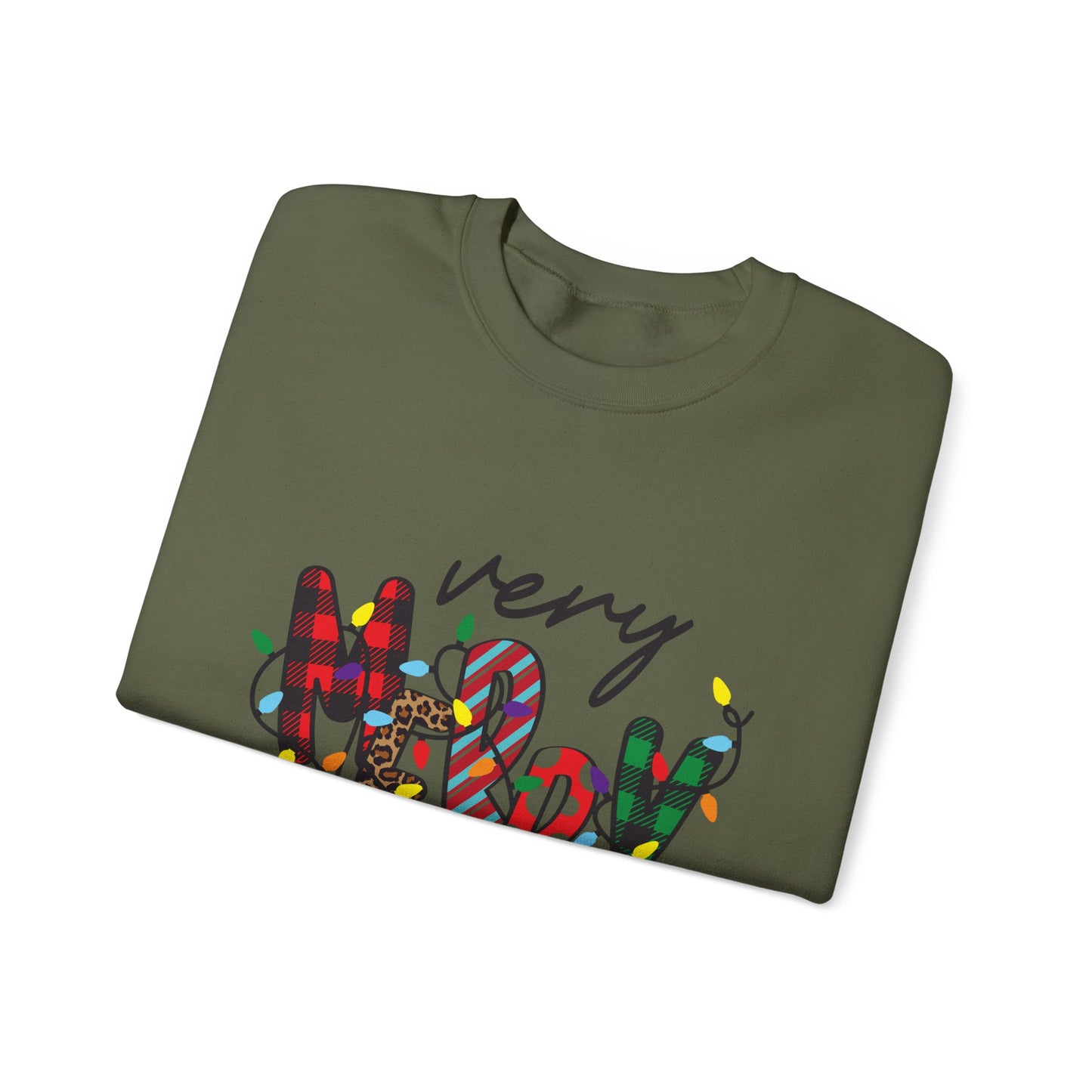 Very Merry Mama Sweatshirt | Christmas Mom Holiday Crewneck