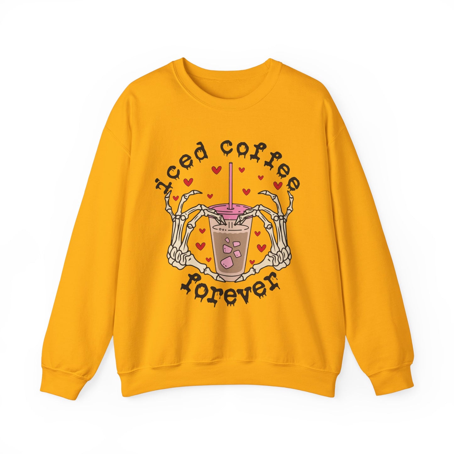 Iced Coffee Forever Unisex Crewneck Sweatshirt