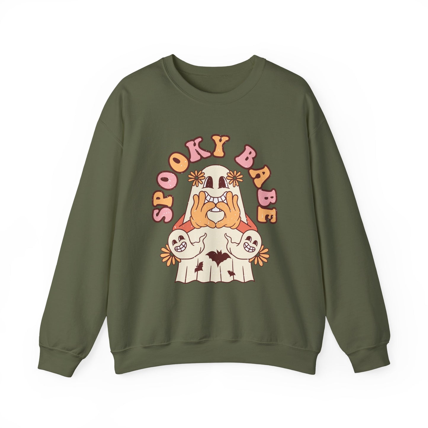 Spooky Babe Crewneck Sweatshirt - Comfy Halloween Apparel, Unisex Gift, Fall Fashion, Cozy Sweater for All Occasions, Perfect for [...]