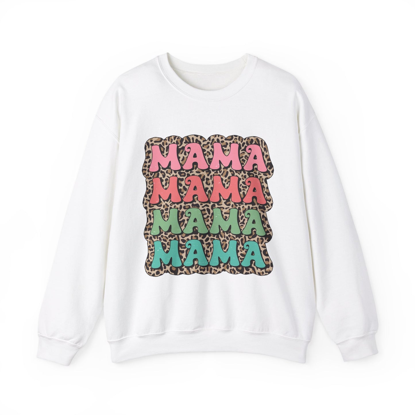 Mama Graphic Crewneck Sweatshirt - Stylish and Cozy for Moms