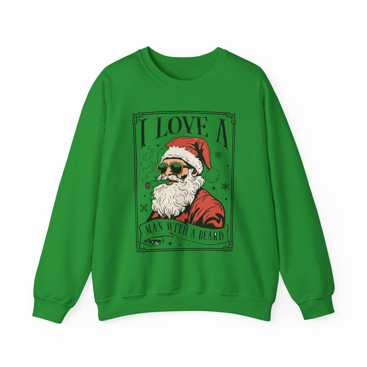 Sweatshirt - Cozy Holiday Crewneck, Christmas Gift, Unisex Pullover, Santa Vibes, Festive Apparel, Christmas, gift for her
