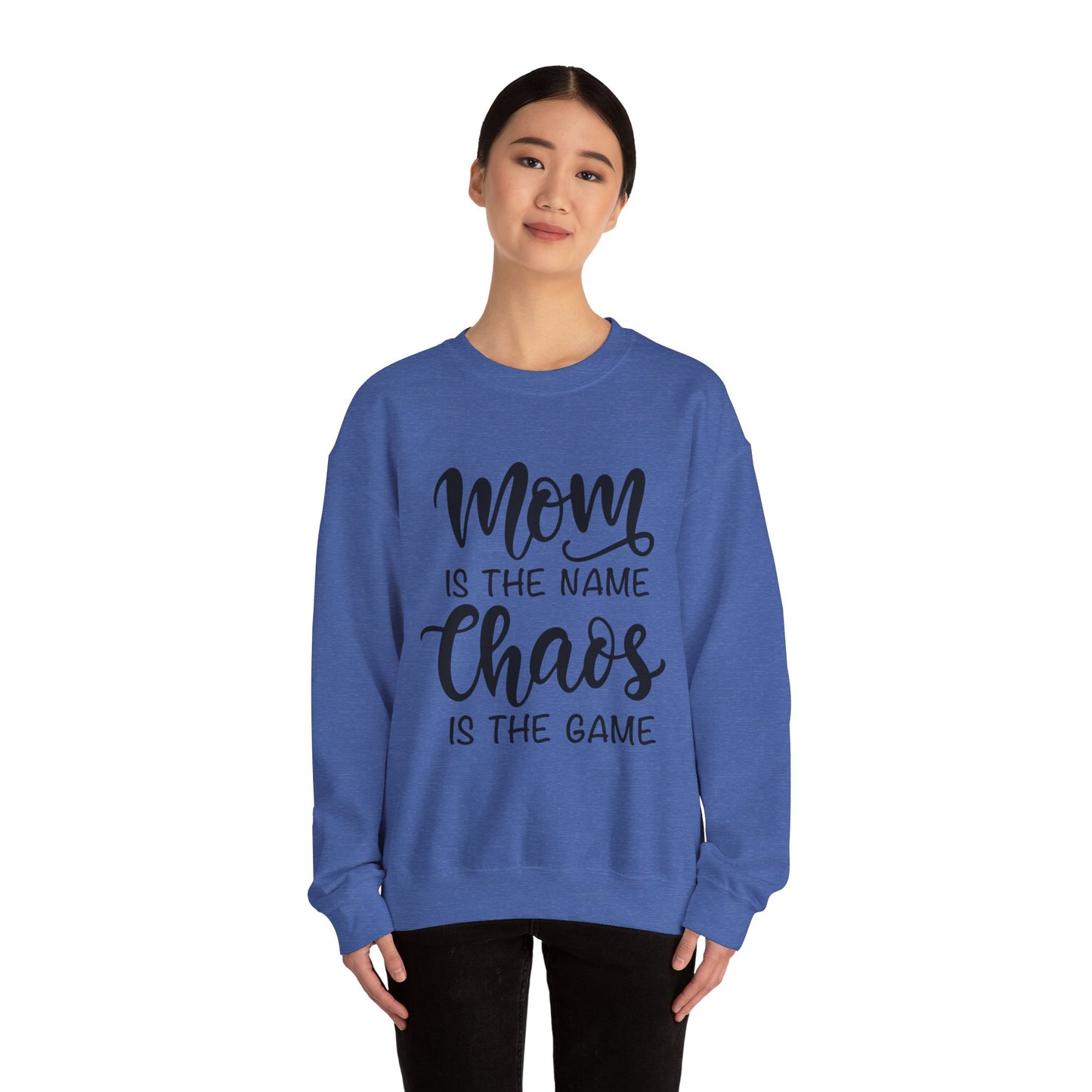 Mom Chaos Game Crewneck Sweatshirt - Perfect Gift for Moms