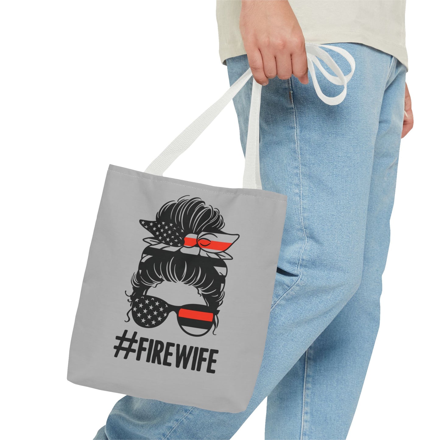 #FireWife Tote Bag – Stylish and Functional Accessory for Firefighters' Spouses