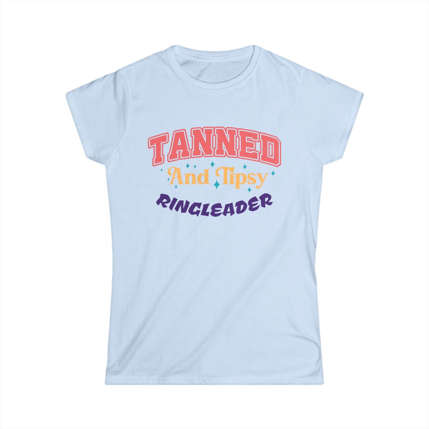 Tanned and Tipsy Tee, Summer Party Shirt, Casual Wear, Gift for Beach Lovers, Fun Vacation Top, Women's Graphic Tee