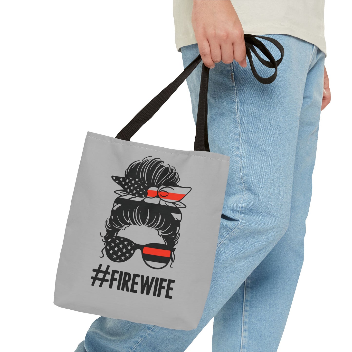 #FireWife Tote Bag – Stylish and Functional Accessory for Firefighters' Spouses