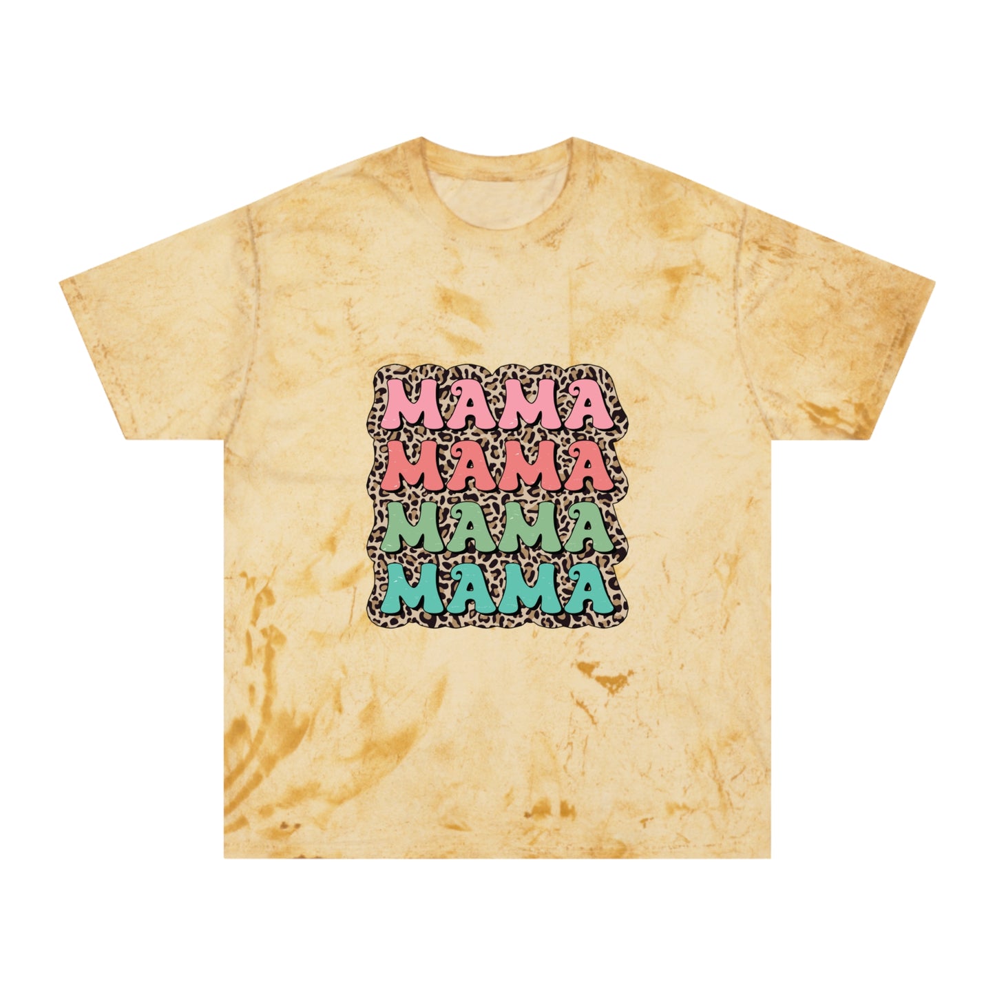 Color Blast Mama T-Shirt - Fun & Trendy Unisex Tee for Moms