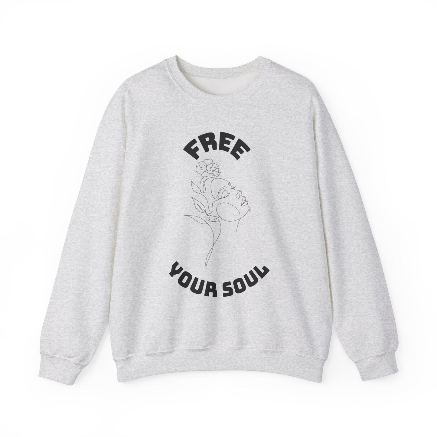 Free Your Soul Crewneck Sweatshirt - Unisex Heavy Blend™