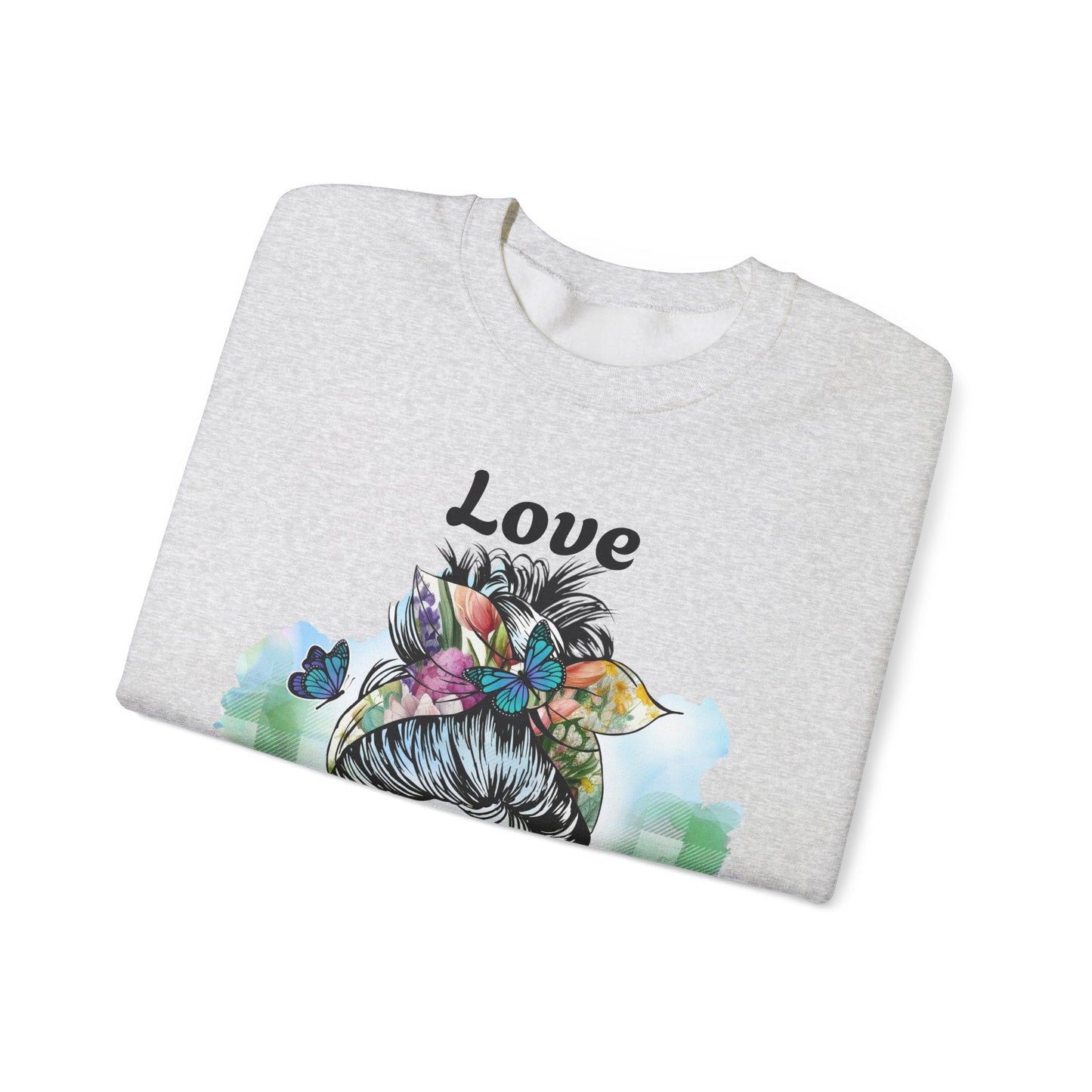 Love Life Unisex Heavy Blend Crewneck Sweatshirt - Stylish and Comfortable