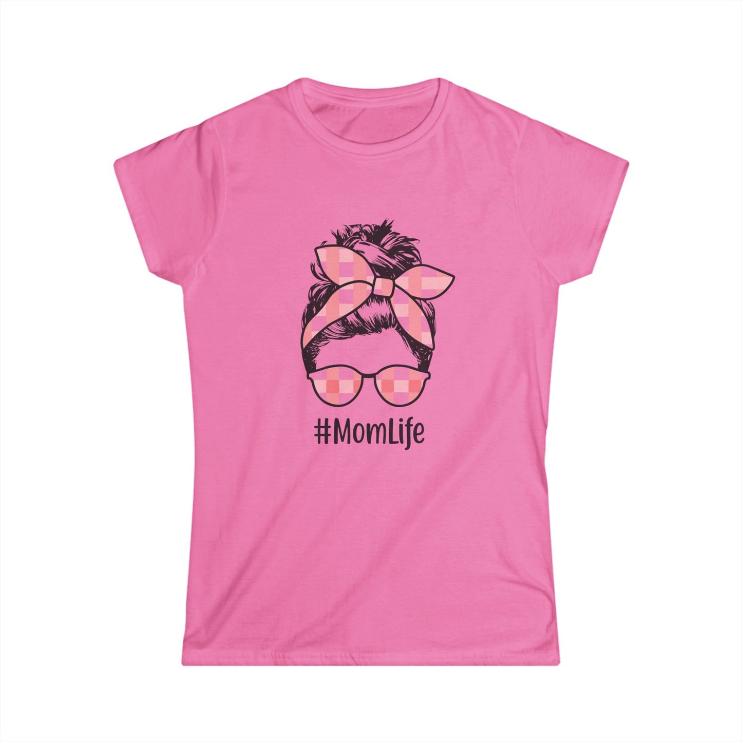 #MomLife Women's Softstyle Tee - Perfect Gift for Moms
