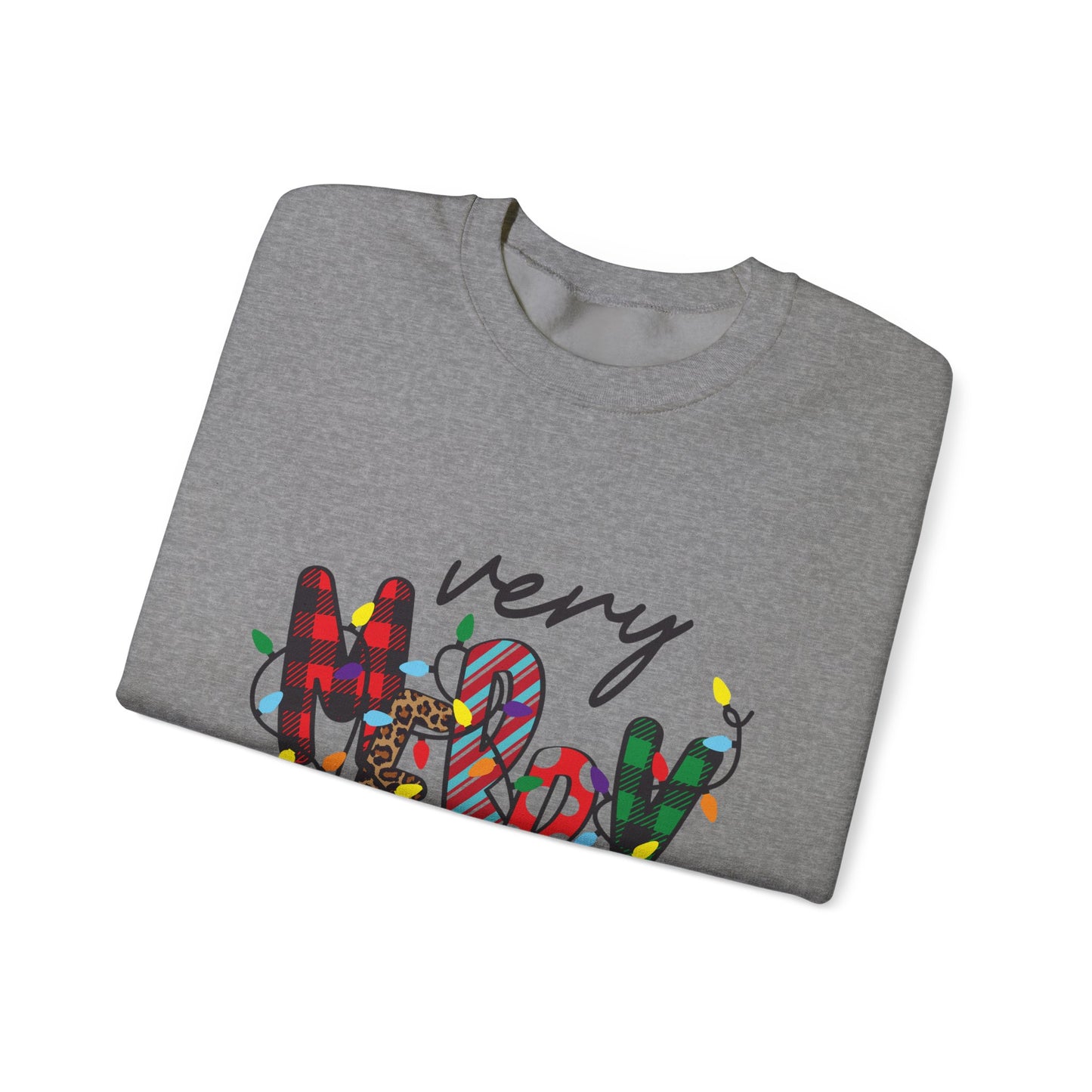 Very Merry Mama Sweatshirt | Christmas Mom Holiday Crewneck