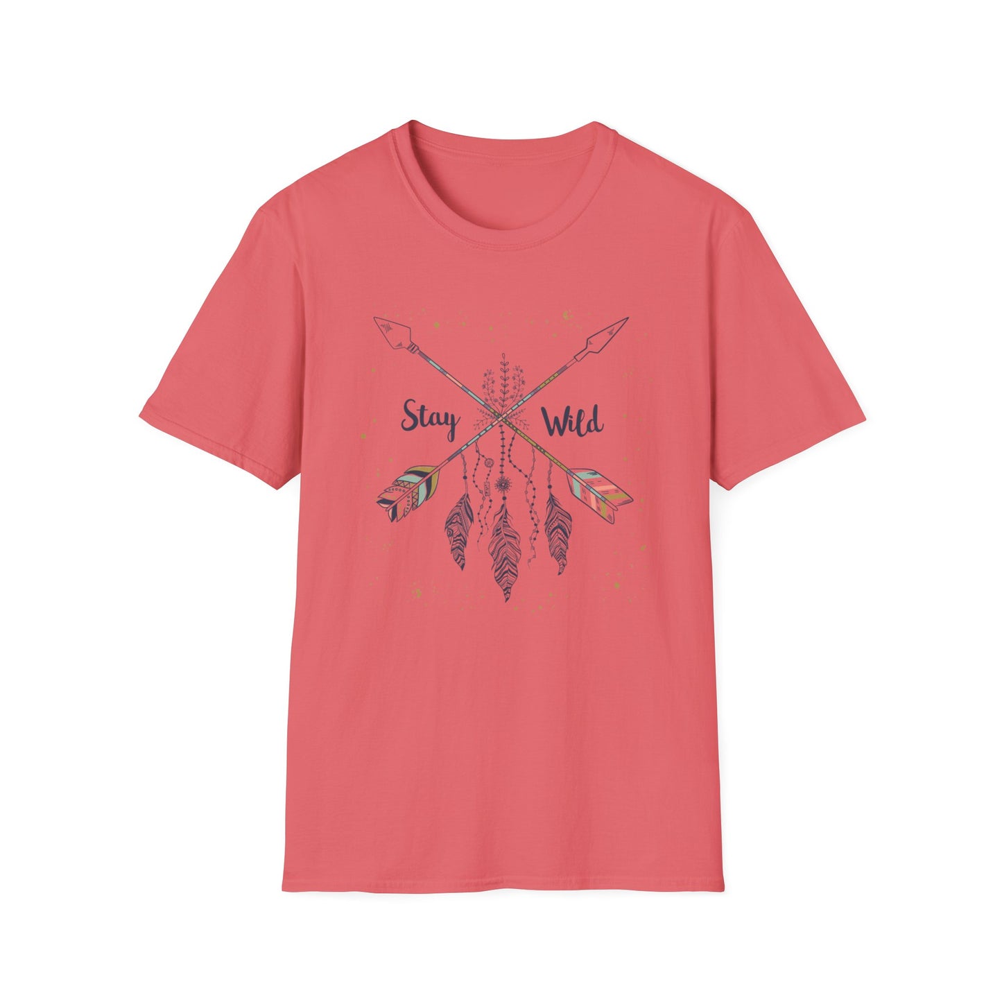 Stay Wild Unisex Softstyle T-Shirt - Adventure & Freedom Vibe