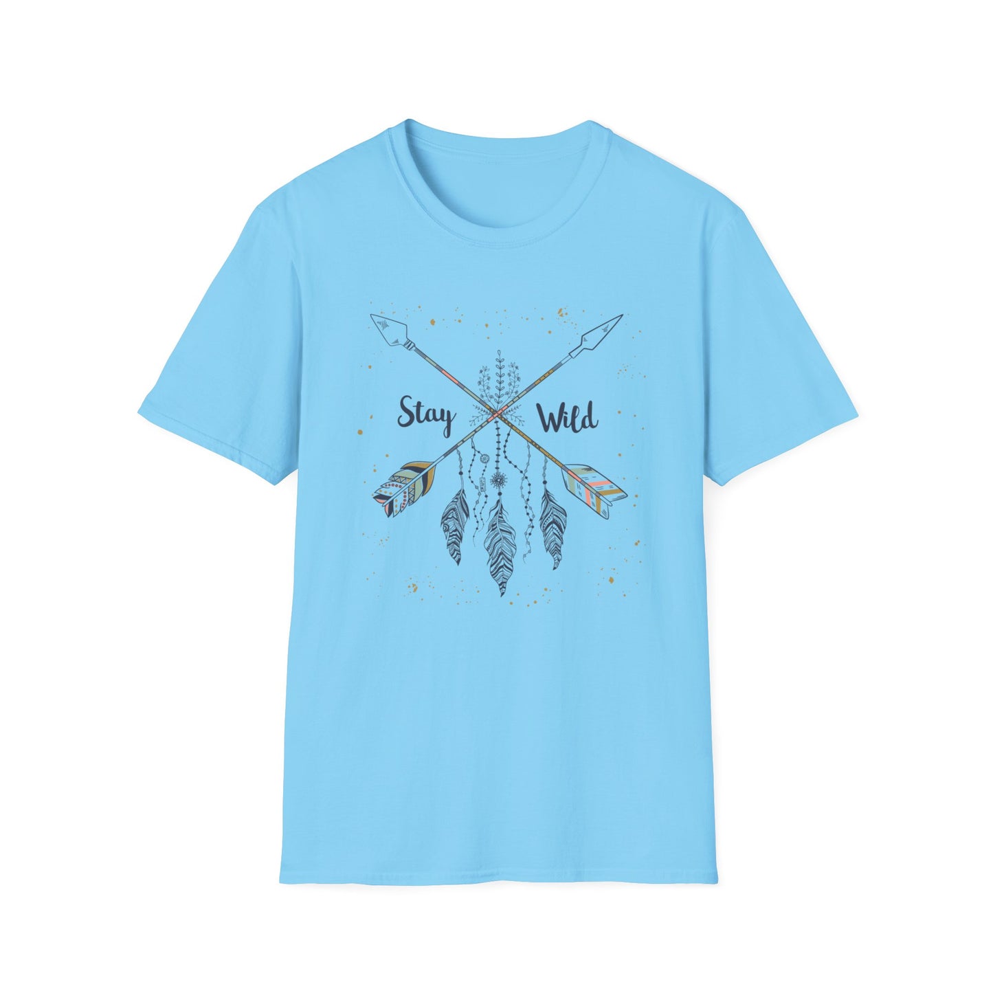Stay Wild Unisex Softstyle T-Shirt - Adventure & Freedom Vibe